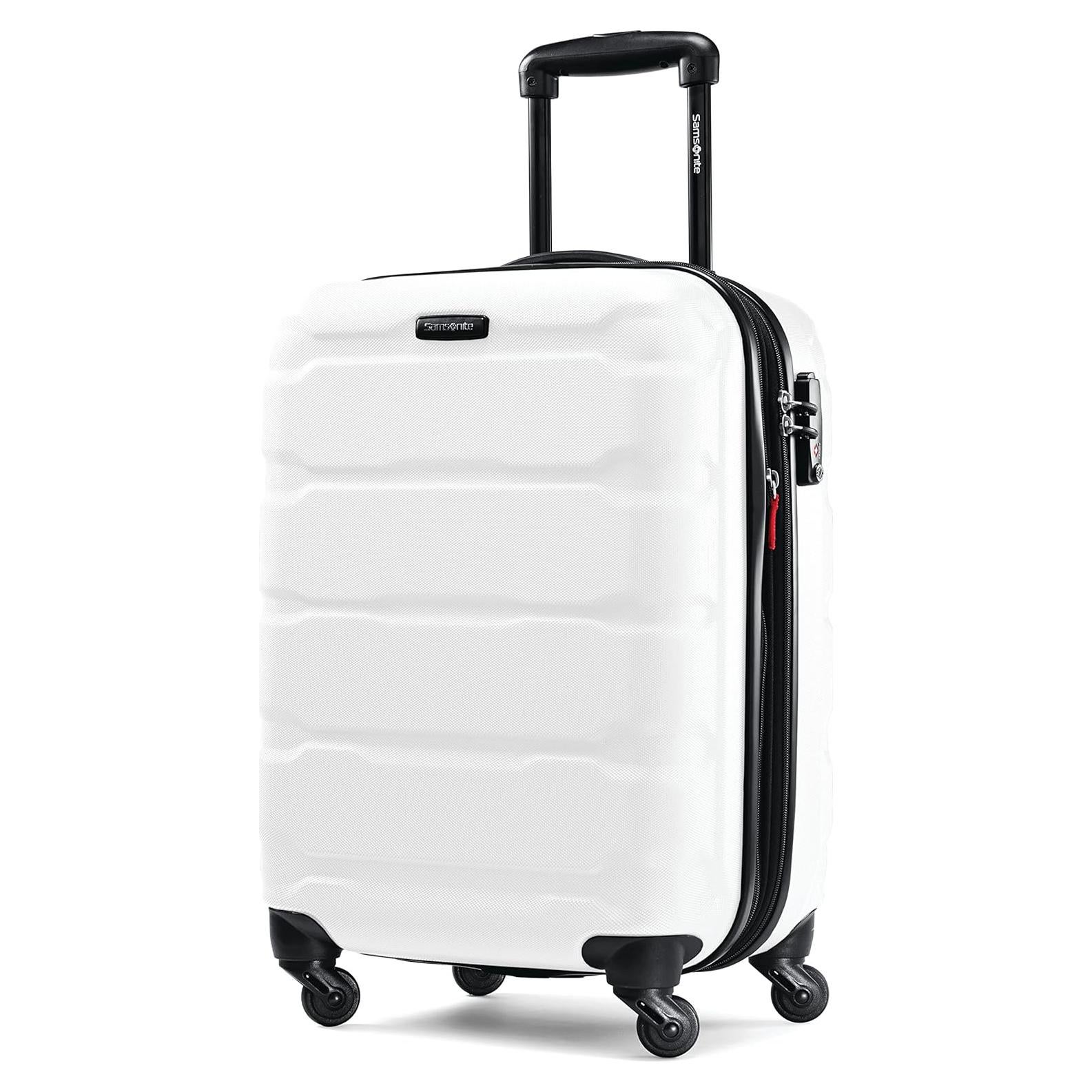 Maleta Dura Expandible Samsonite Omni PC 20" Blanca