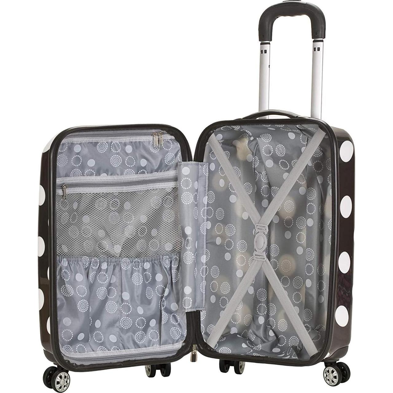 Maleta Dura Rockland Laguna Beach 20" Punto Negro