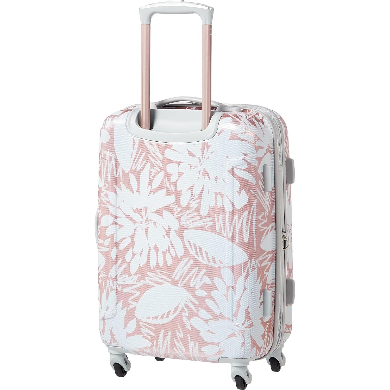 Maleta Dura Expandible American Tourister 24" Jardines Rosa