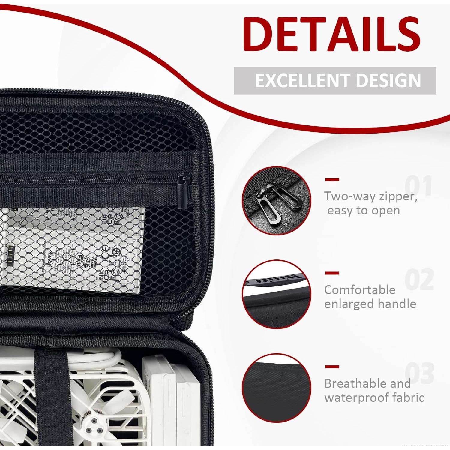 Funda de cámara HAVANSIDY para dron Hoverair X1 - Compacta y resistente