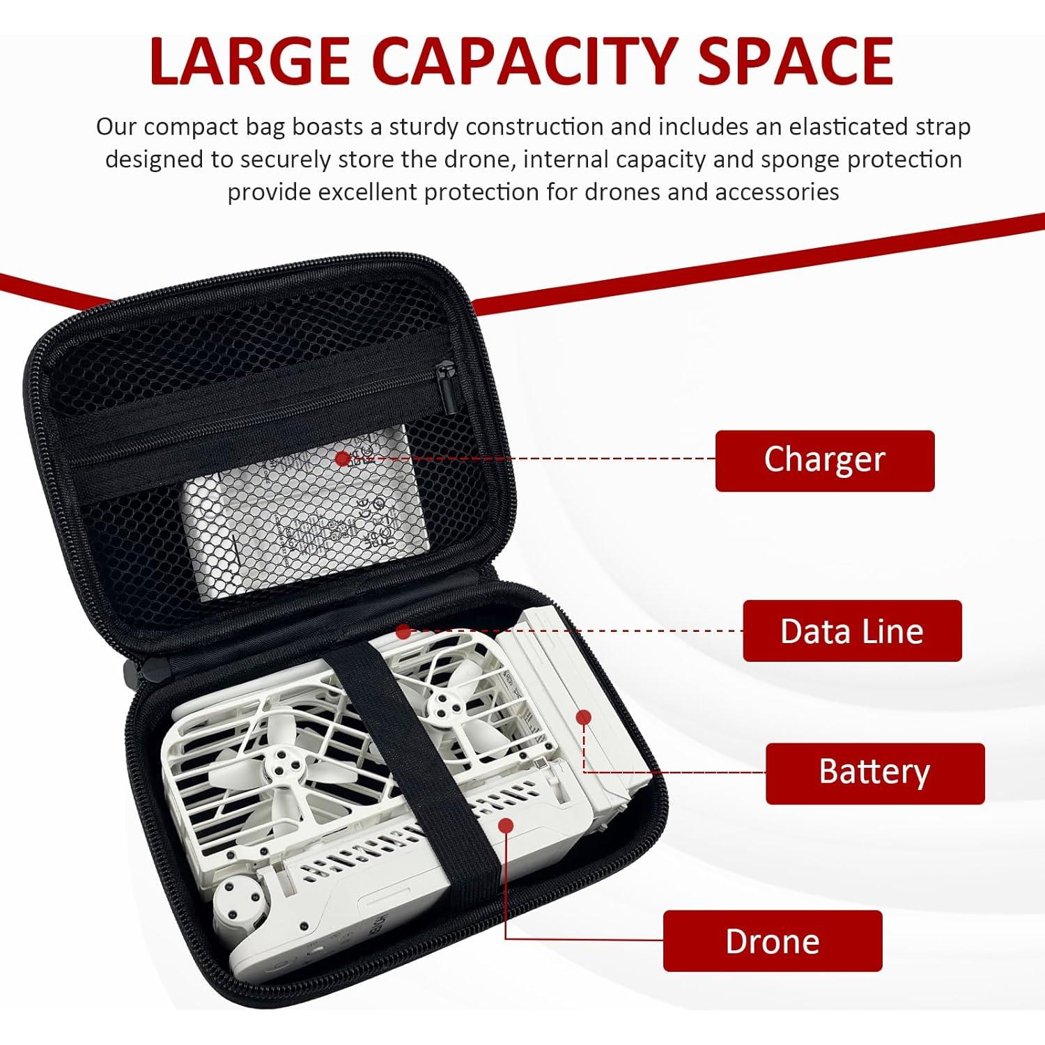 Funda de cámara HAVANSIDY para dron Hoverair X1 - Compacta y resistente