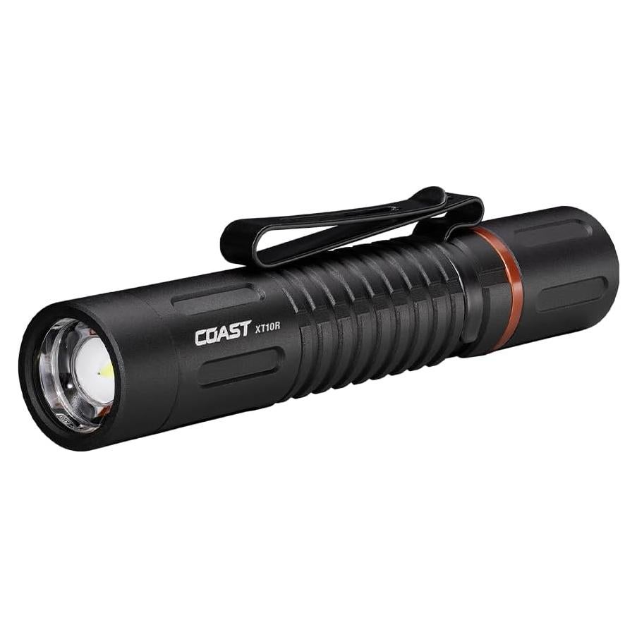 Linterna Recargable COAST XT10R 280 Lúmenes con Enfoque Giratorio