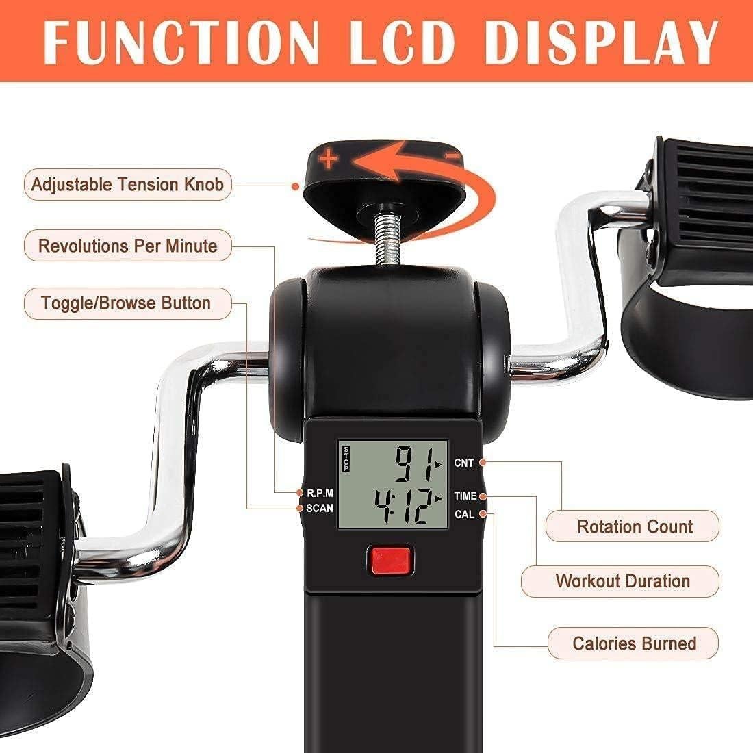 Ejercitador de Pedales Bajo Escritorio TABEKE Plegable 2.3 kg