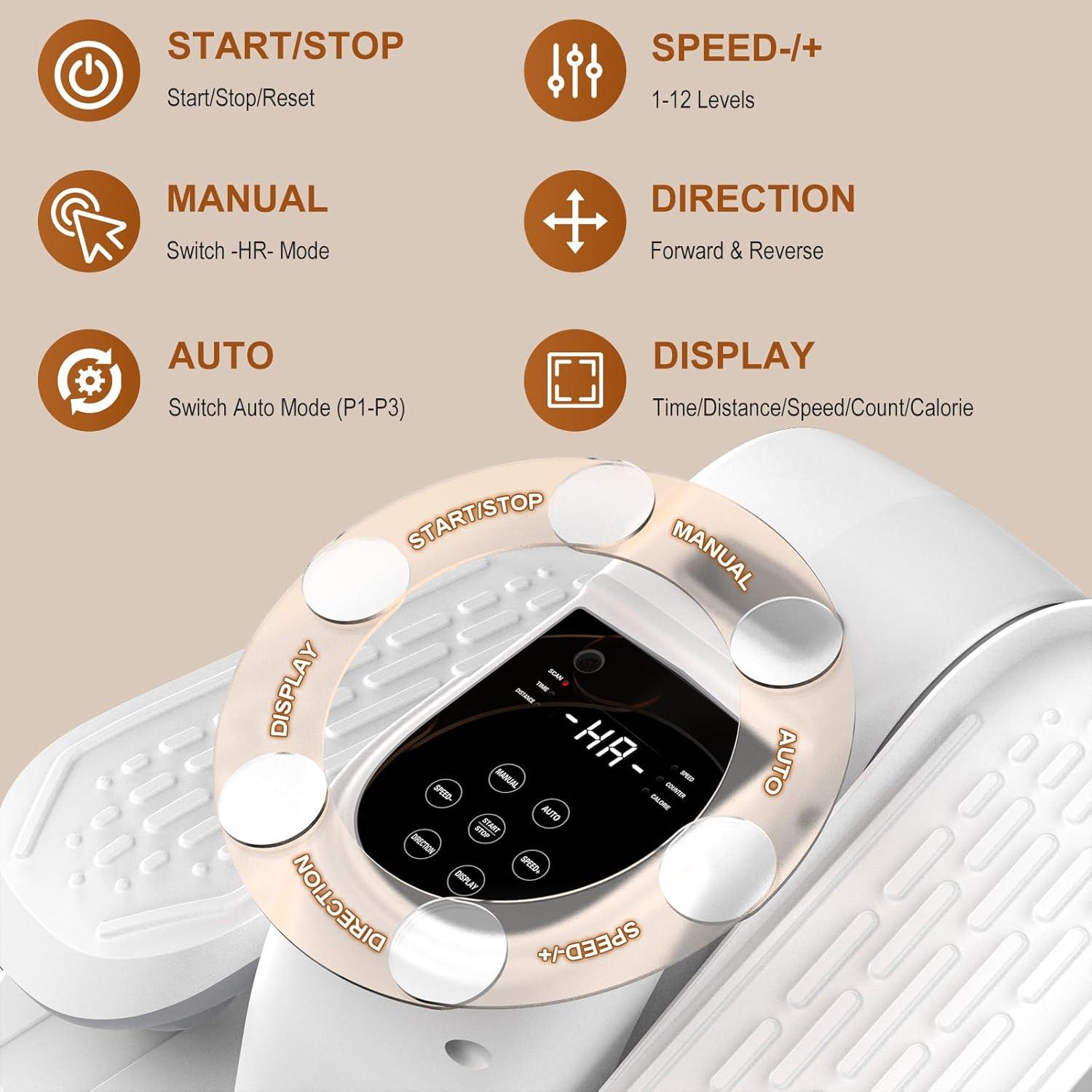 Elíptica Bajo Escritorio VIVURN 028 5 Modos 12 Velocidades