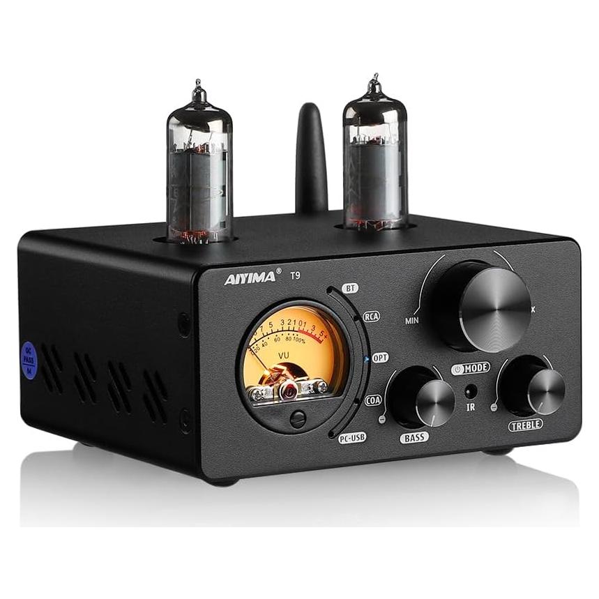 Amplificador Bluetooth AIYIMA T9 HiFi 200W 2.0 Canal DAC