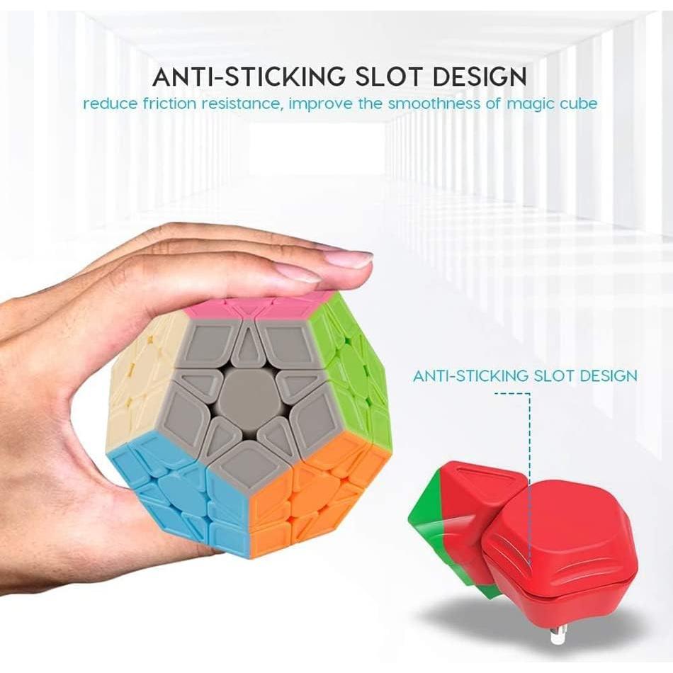 Cubo Megaminx Qiyi Willking 3x3 Dodecaedro Juguete Educativo