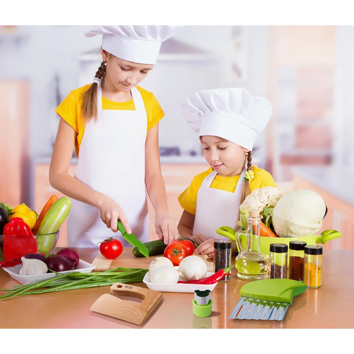 Juego de cuchillos seguros para niños Ielek - 5 piezas