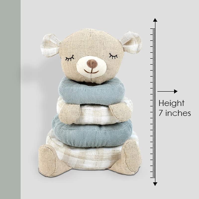 Juguete Apilable Suave MON AMI Petit Bear 18 cm