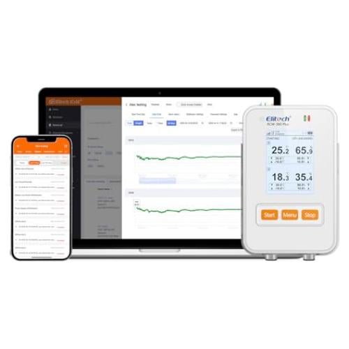 Registrador de Datos de Temperatura y Humedad Elitech RCW-360Plus