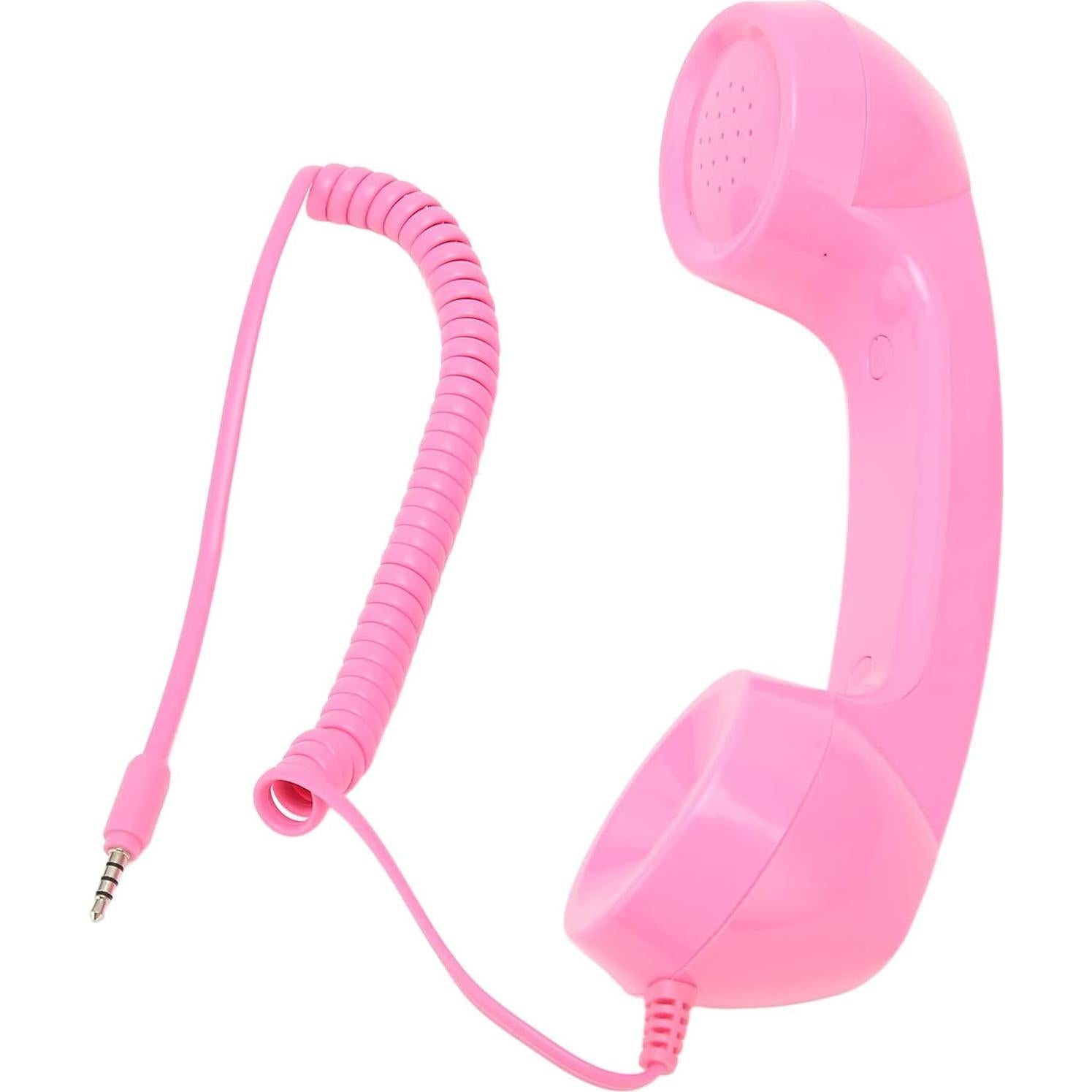 Auricular Retro EIMSOAH 3.5mm para Smartphones y PC Rosa