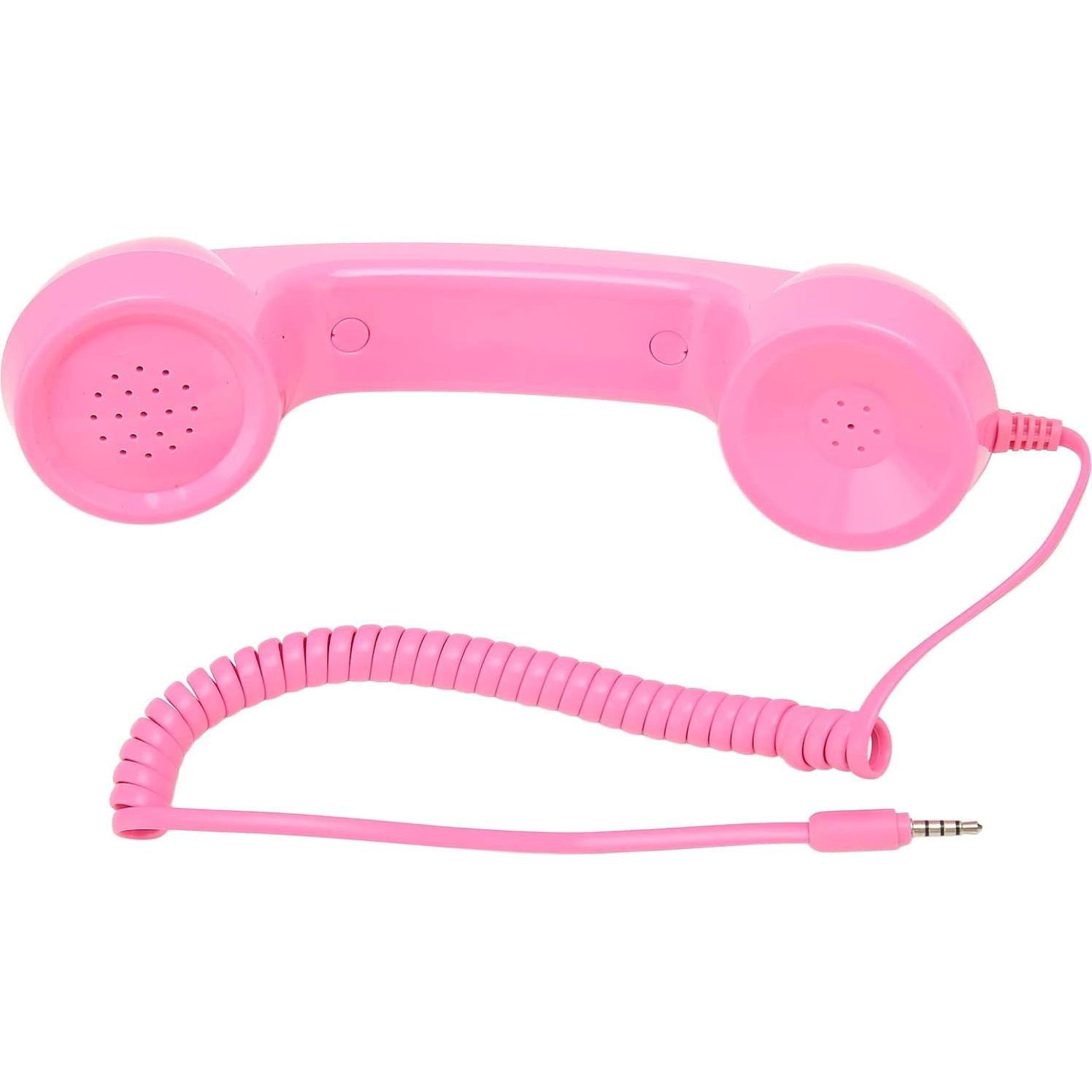 Auricular Retro EIMSOAH 3.5mm para Smartphones y PC Rosa