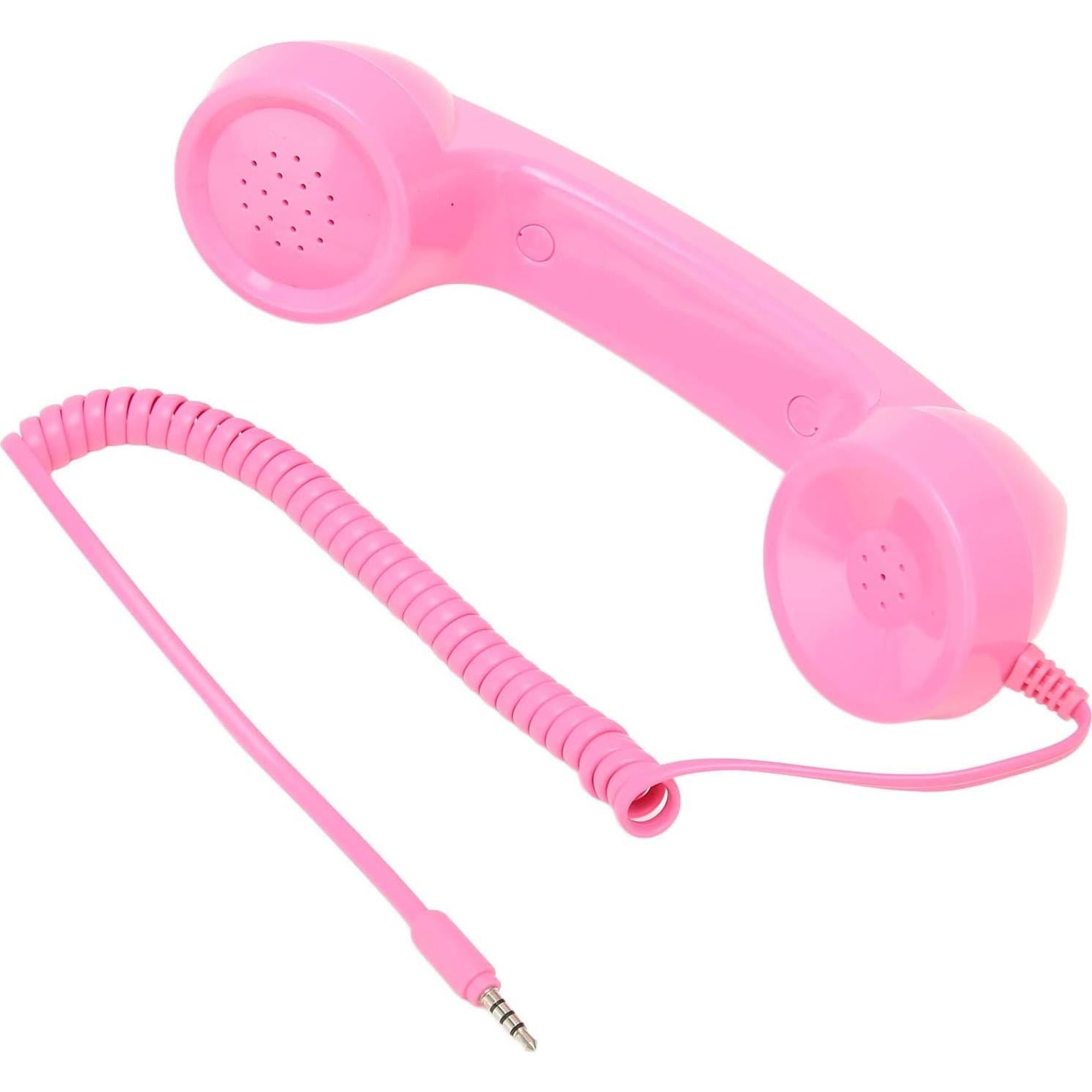 Auricular Retro EIMSOAH 3.5mm para Smartphones y PC Rosa
