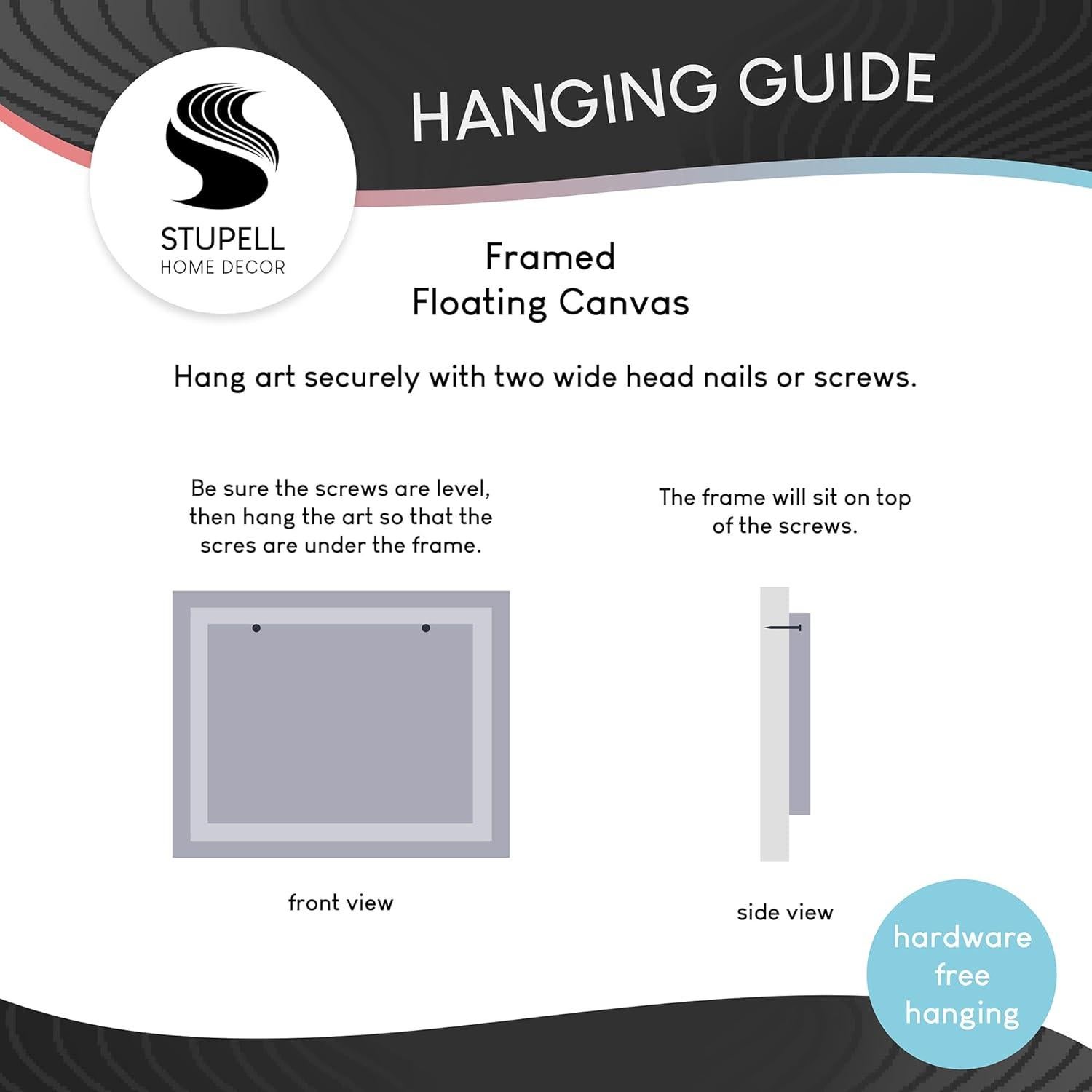 Lienzo Flotante Stupell Industries Jeff Poe 40.6x50.8 cm