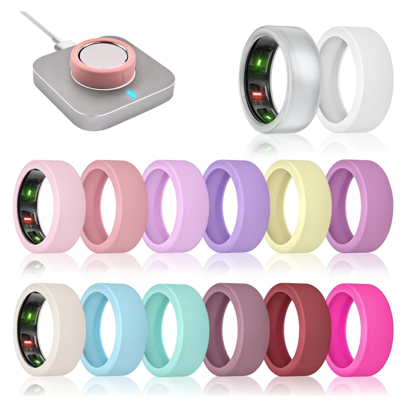 Cubiertas de Anillo Oura Ring Gen 4/3 - Paquete de 14 Silicona