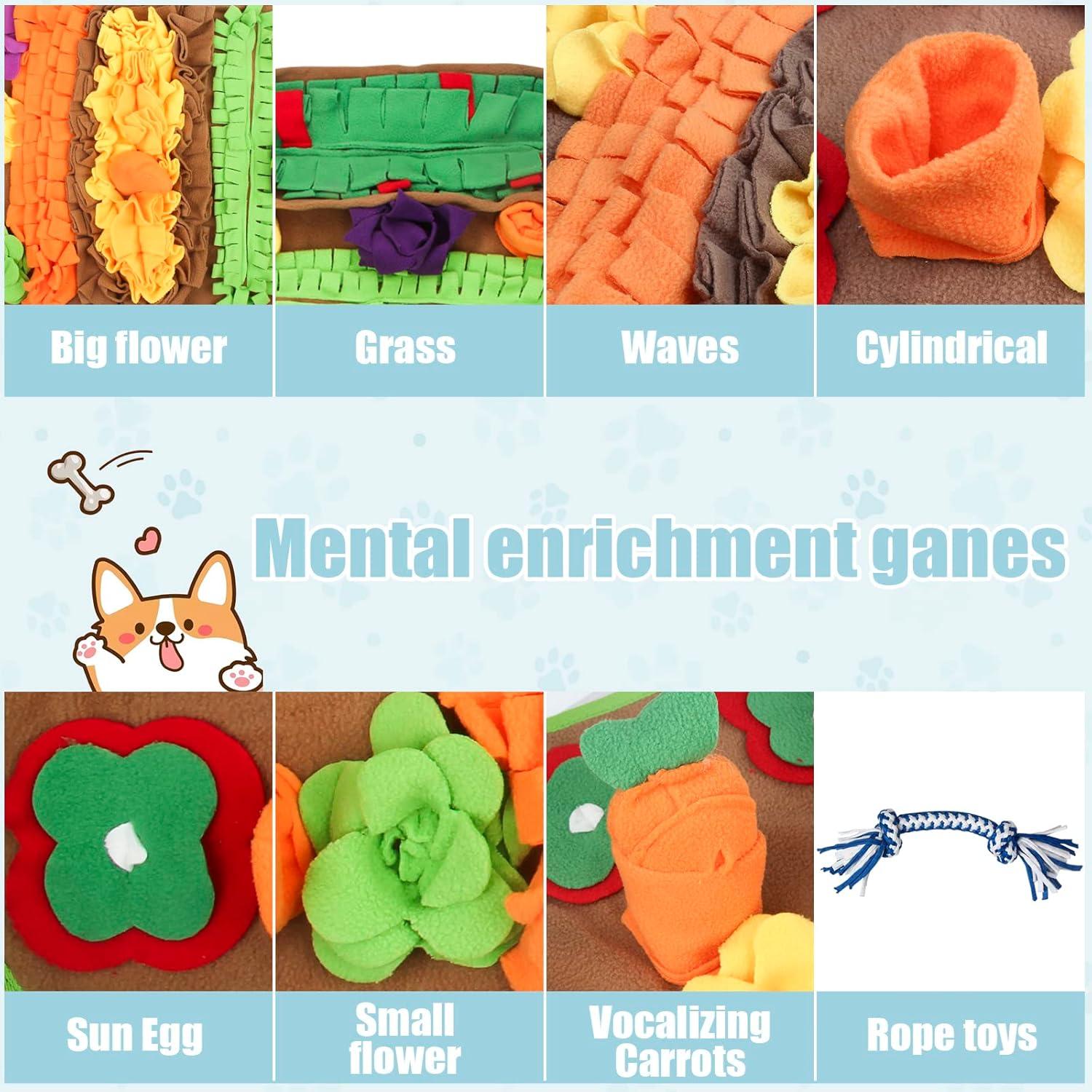 Alfombra Snuffle Grande Ameami 81.3x50.8cm para Perros