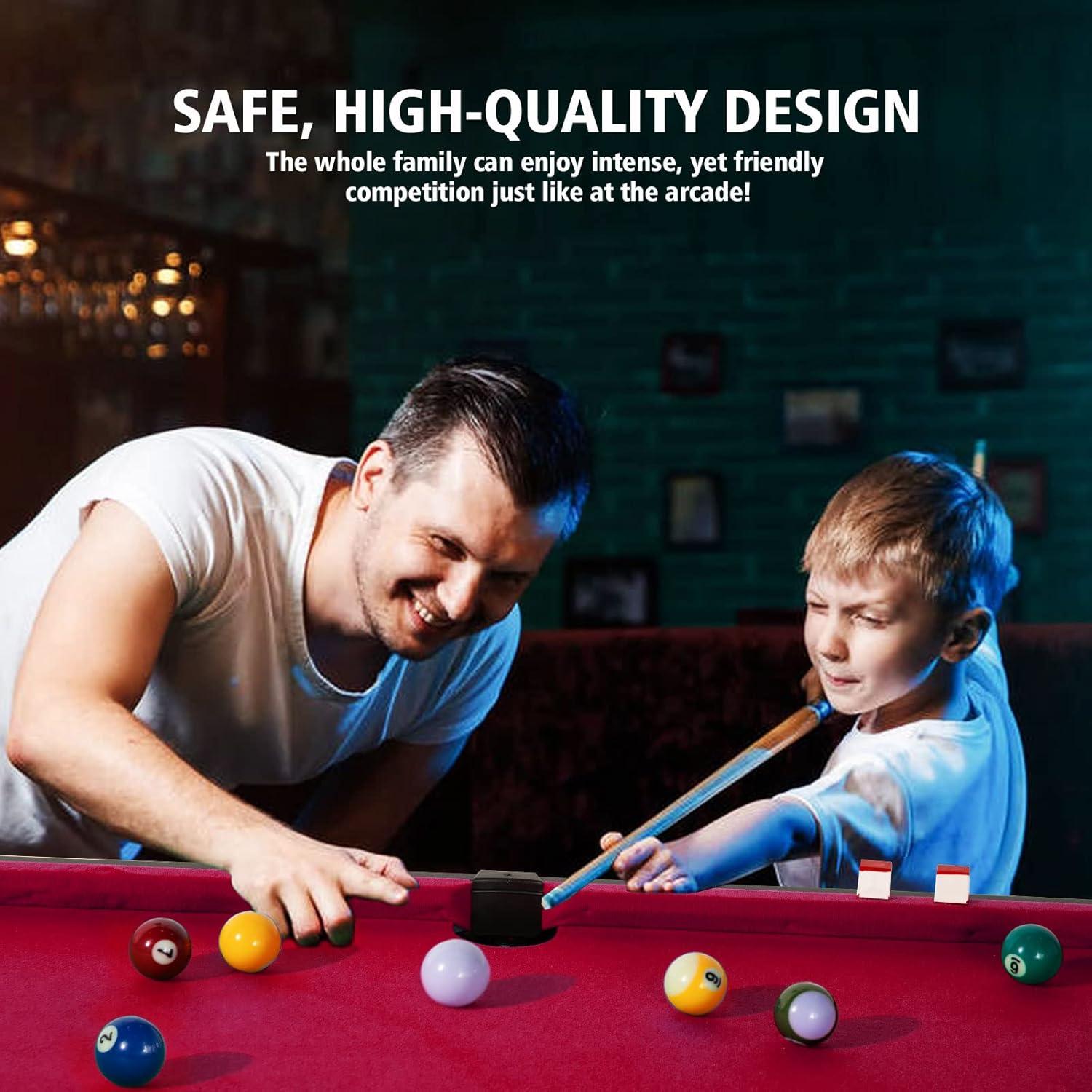 Mesa de Billar Portátil REAHOISY 48" Madera Ingenierizada