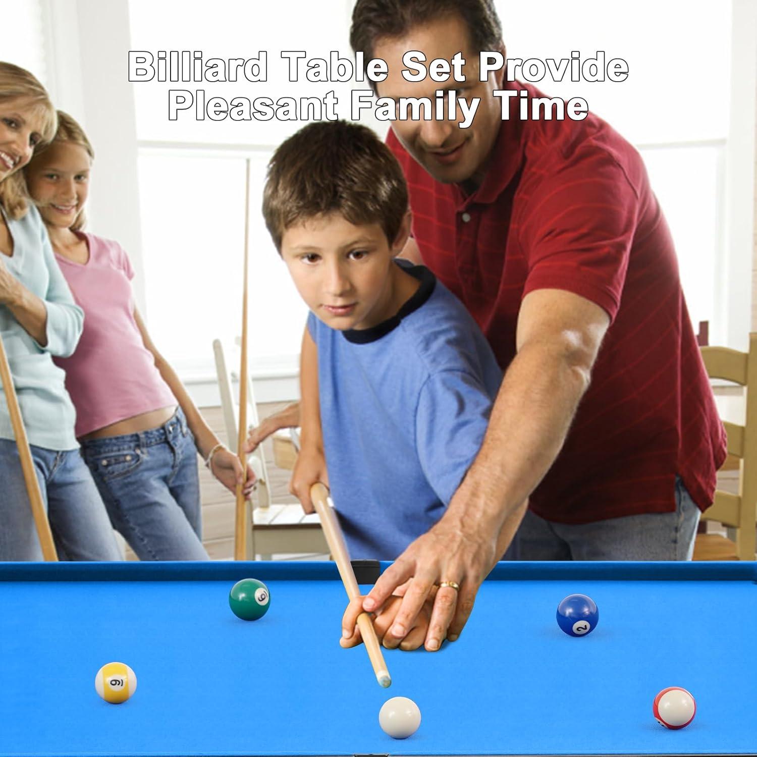 Mesa de Billar Plegable REAHOISY 122 cm con Accesorios