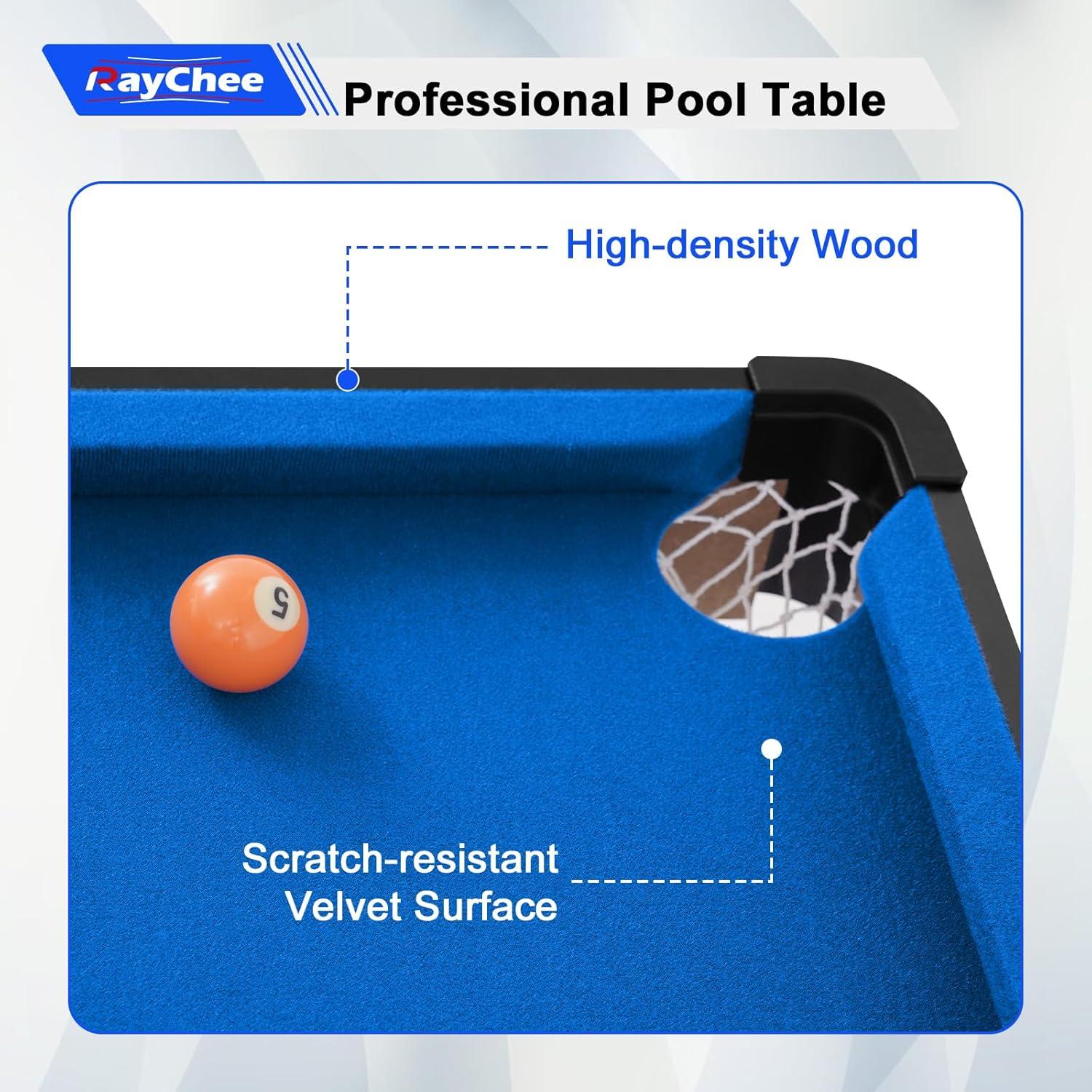 Mesa de Billar Plegable REAHOISY 122 cm con Accesorios