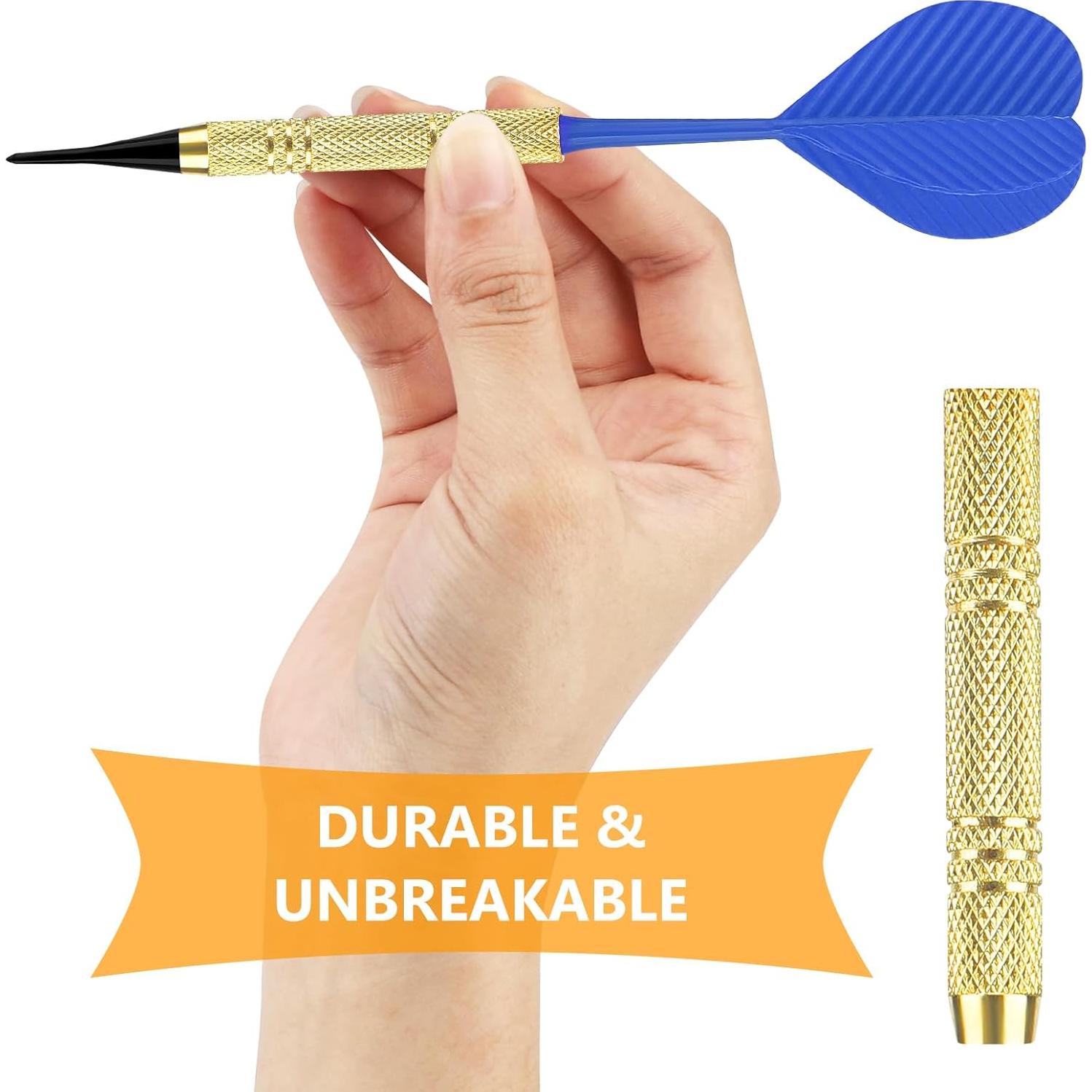 Dardos de Punta Suave Accmor AC8304 - 12 Piezas con 100 Puntas