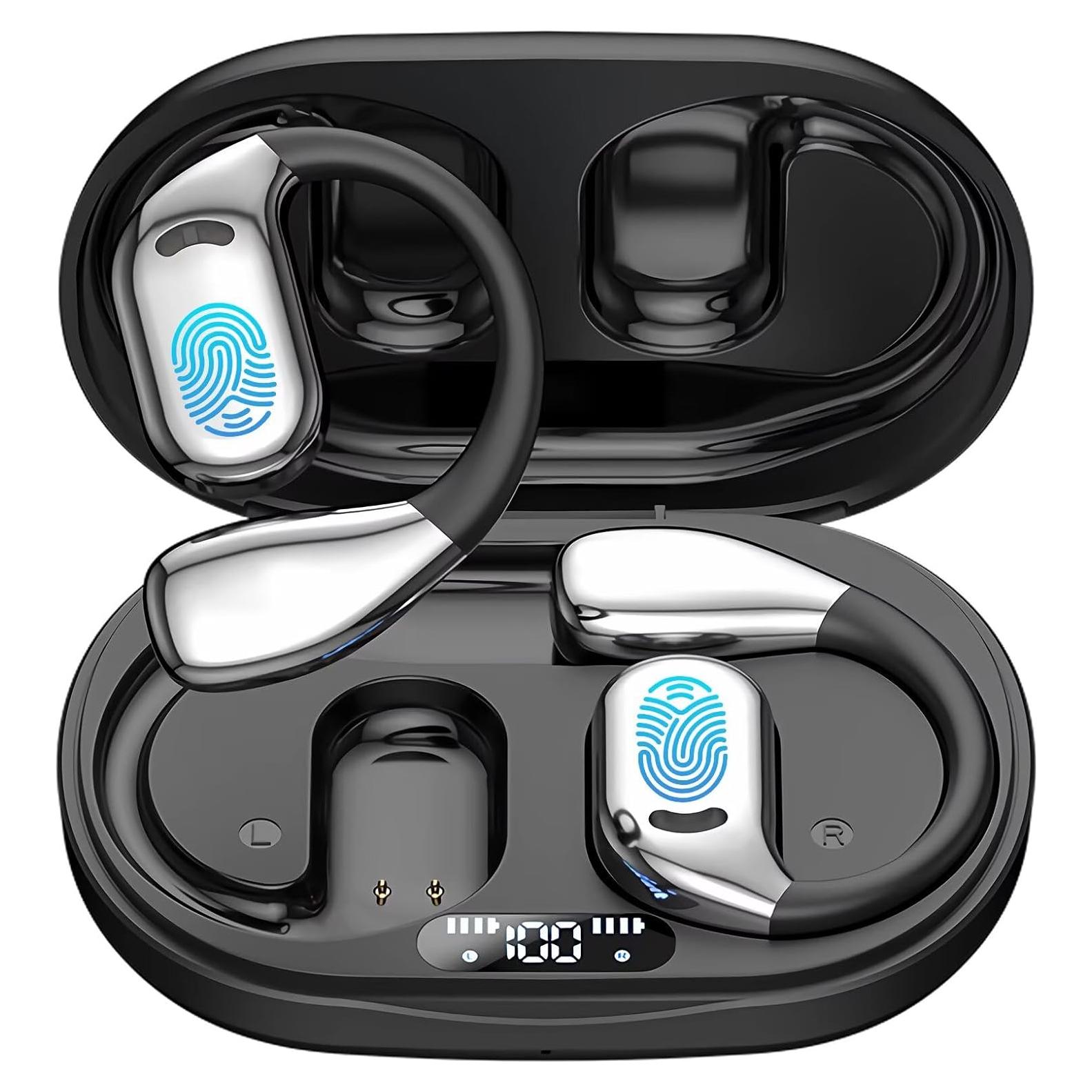 Auriculares de Traducción Bluetooth SENPUKI 144 Idiomas Negro