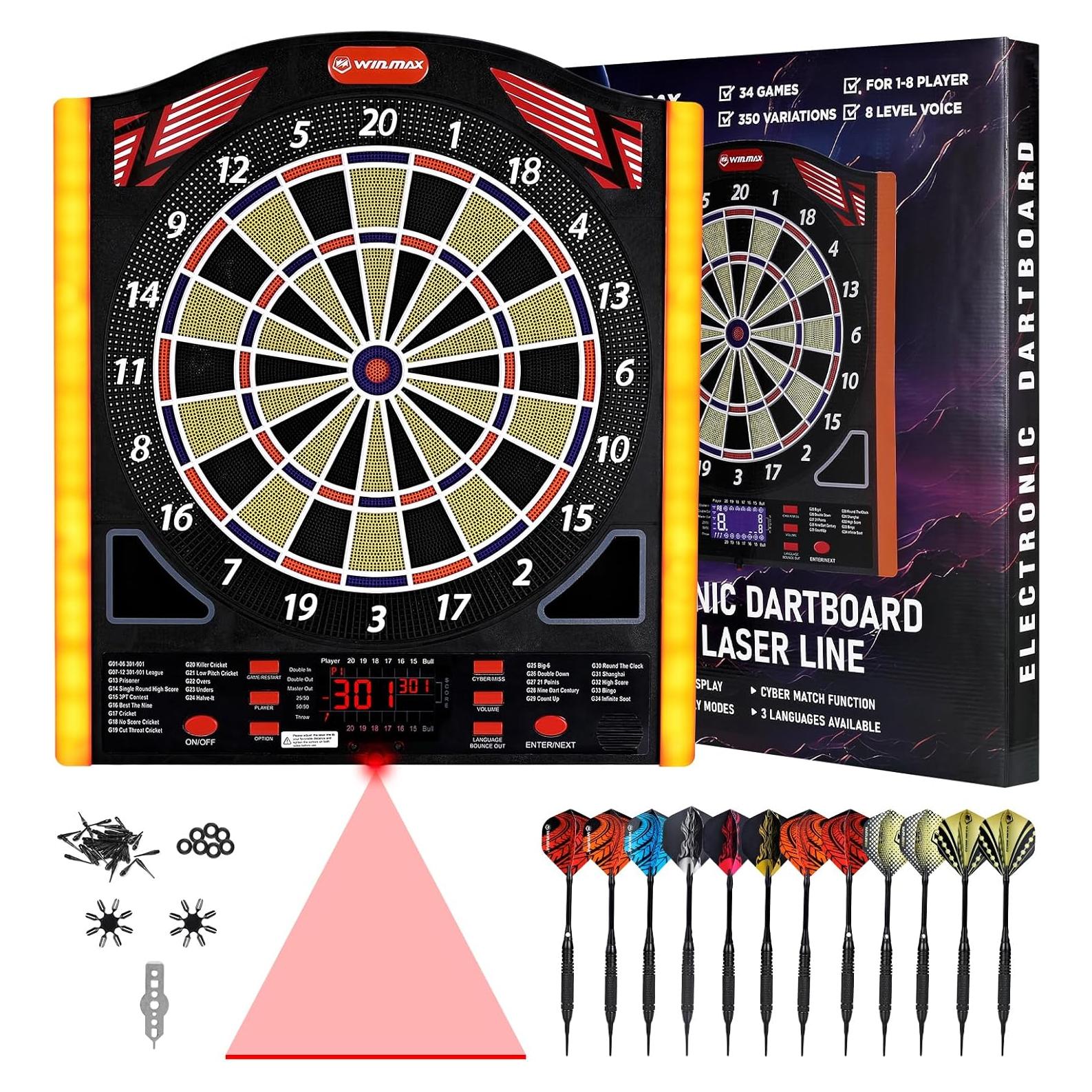 Diana Electrónica Profesional Win.Max WMG42450 con 34 Juegos