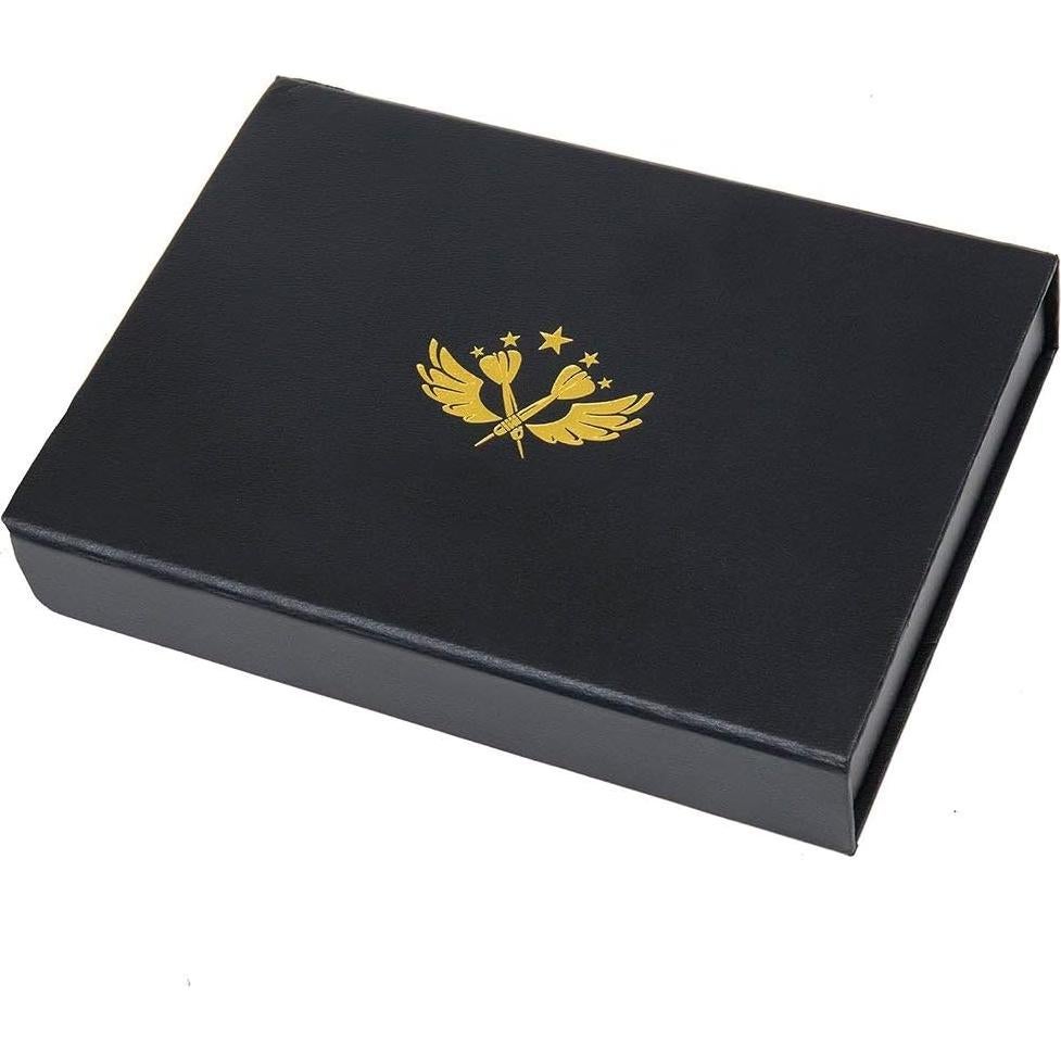 Conjunto de Dardos de Punta de Acero WINSDART 12 Pack con Barriles de Hierro