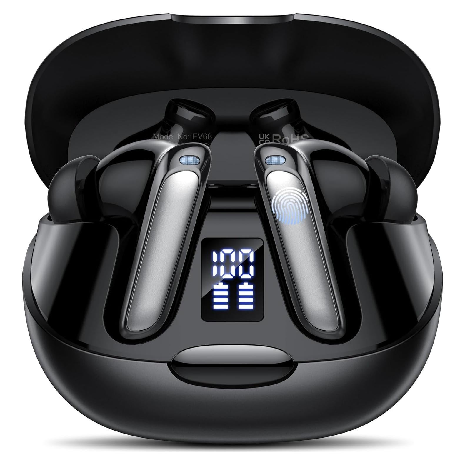 Auriculares Traductores AI Puqo EV68 Bluetooth 5.3 48h