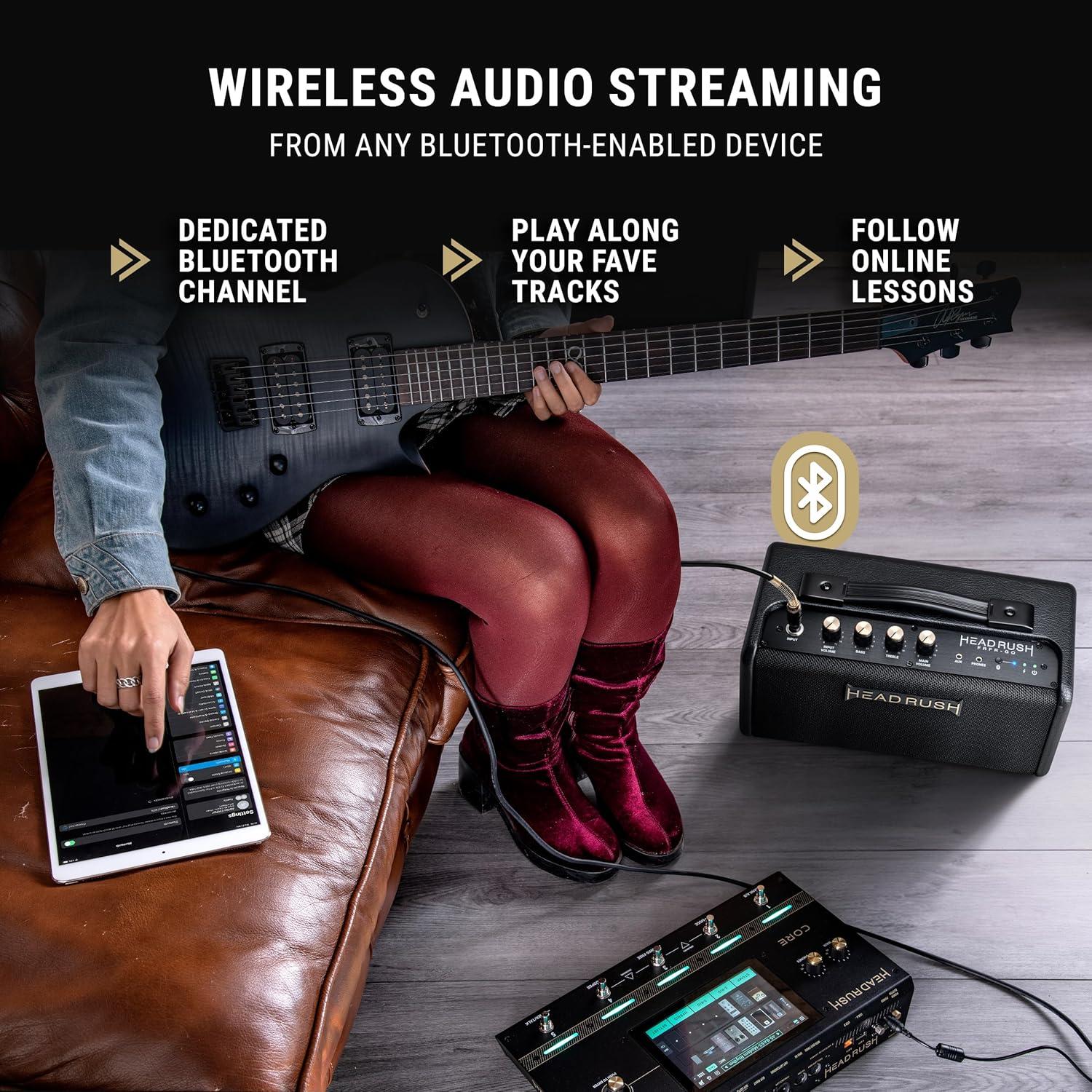 Amplificador Eléctrico HeadRush FRFR-GO 30W Bluetooth 3"