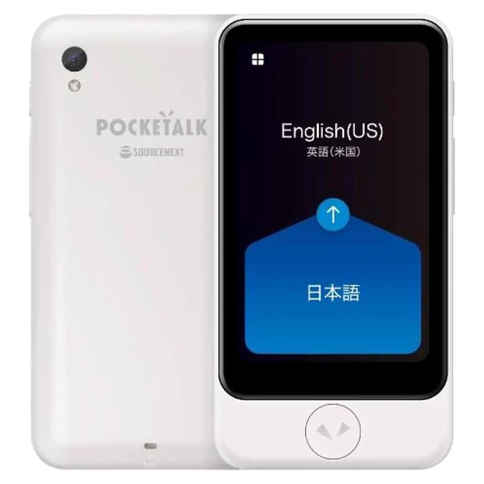 Pocketalk Plus - Traductor de voz y cámara 84 idiomas