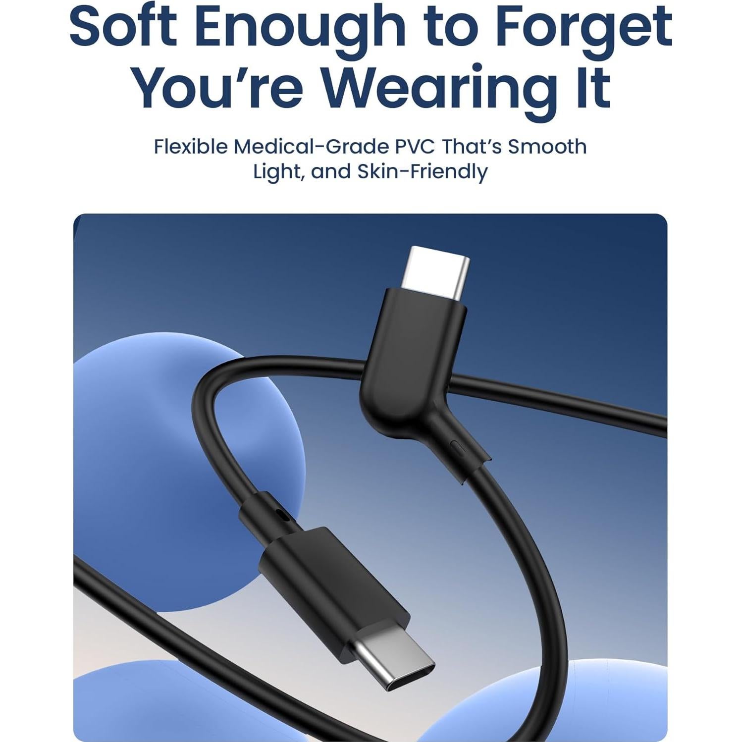 Cable USB-C 1.2m para Gafas AR XREAL VITURE - 20Gbps