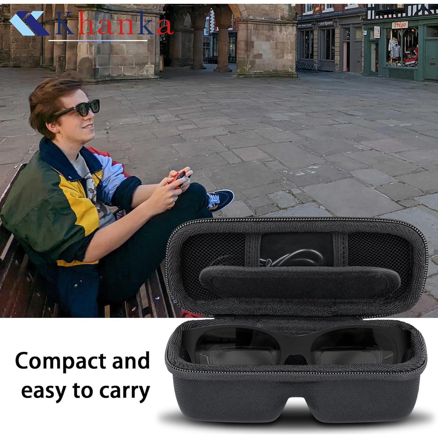 Estuche duro Khanka para gafas AR XREAL One y Air 2