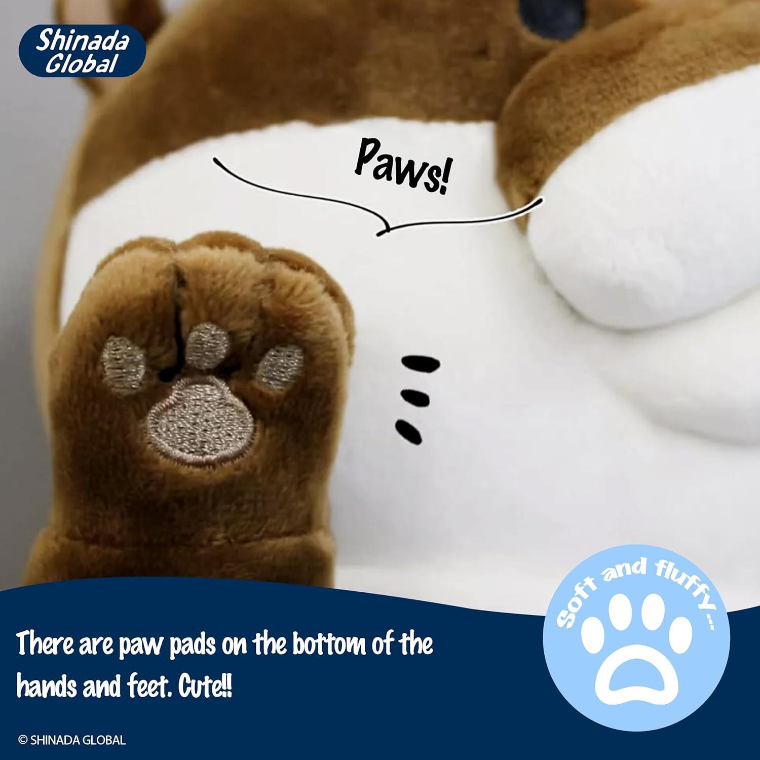 Peluches Nutria Mochi Shinada Global 30 cm Suave y Abrazable