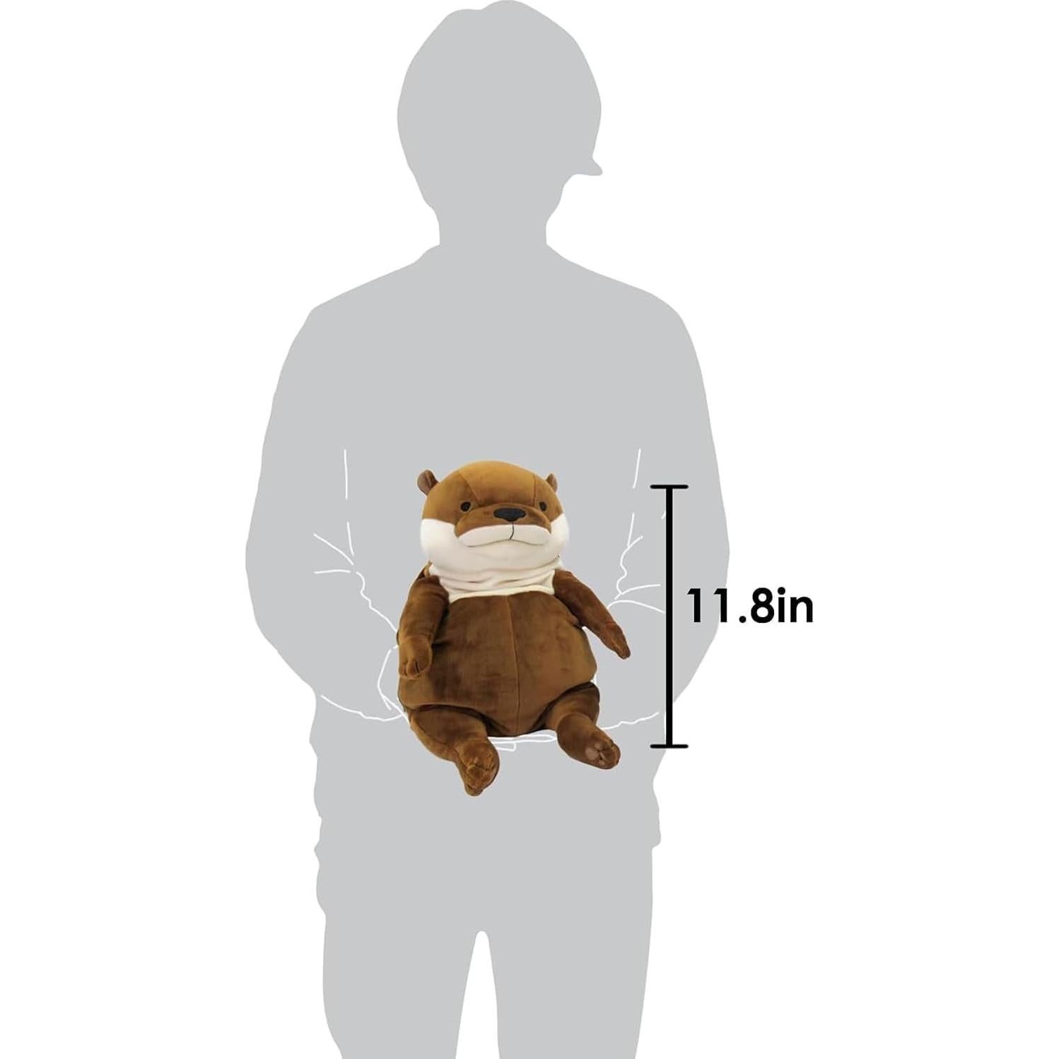 Peluches Nutria Mochi Shinada Global 30 cm Suave y Abrazable