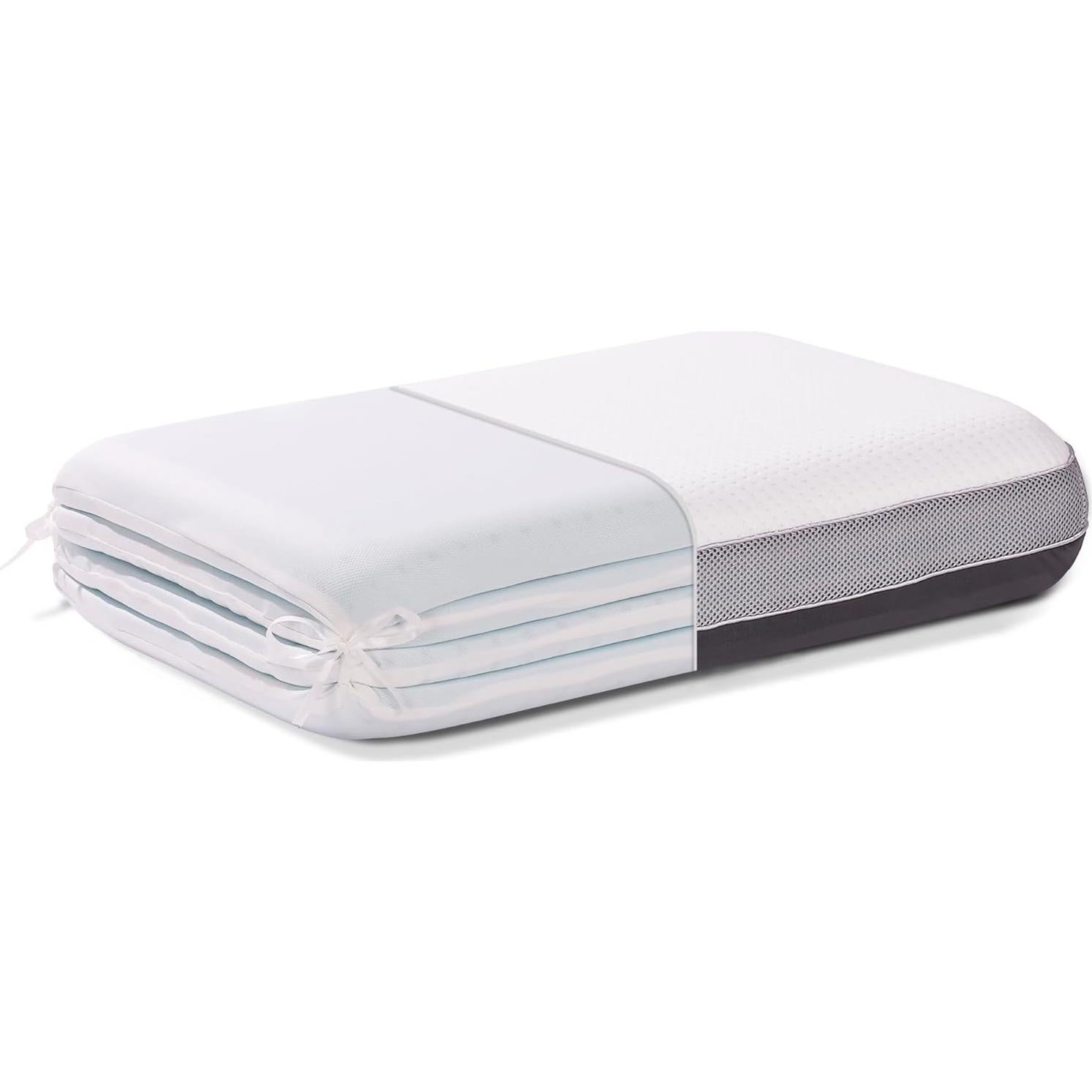 Almohada Ajustable PAROLL con Espuma Viscoelástica 61x41 cm