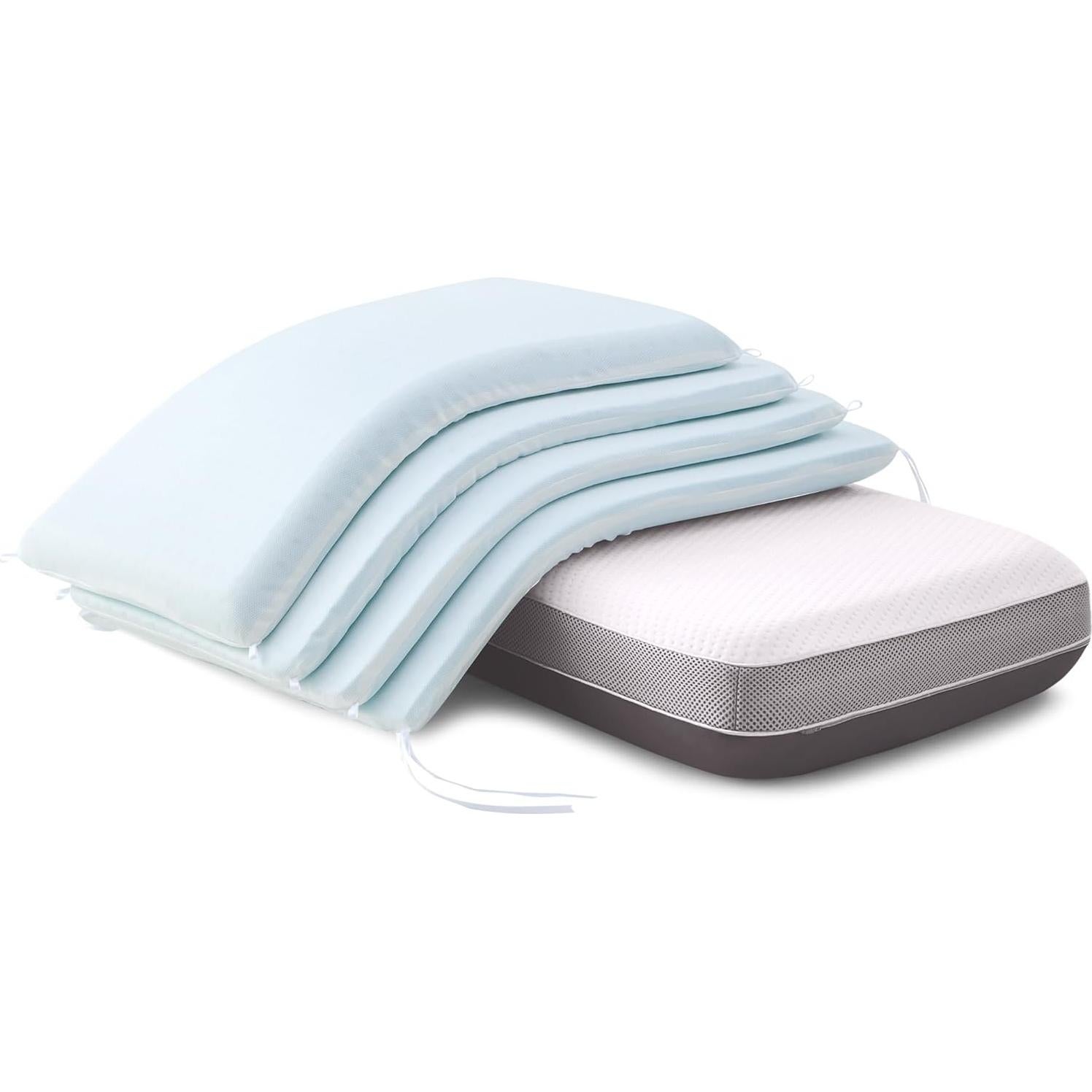 Almohada Ajustable PAROLL con Espuma Viscoelástica 61x41 cm