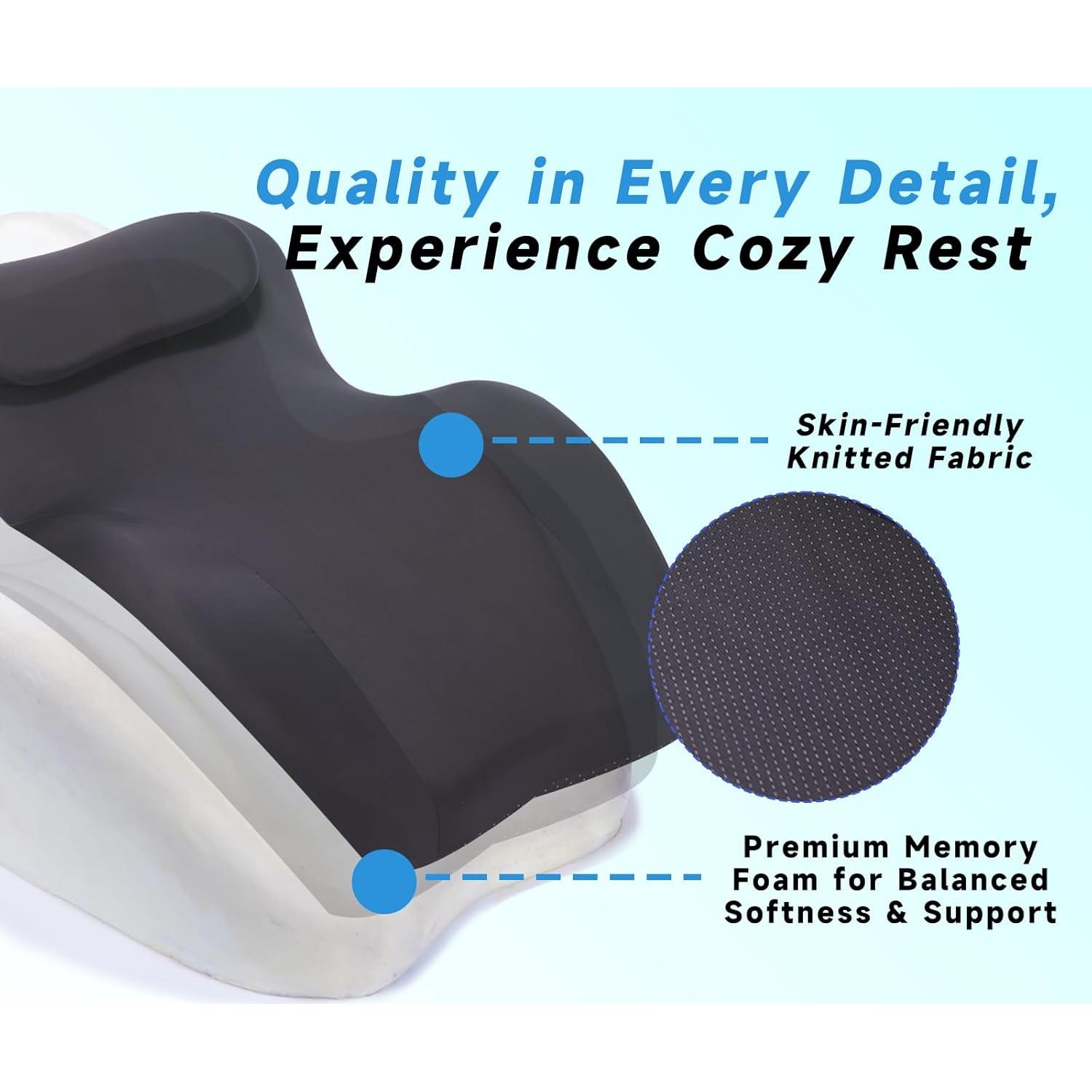 Almohada de Cuña Genérico PZ-001 para Parejas - Espuma Viscoelástica