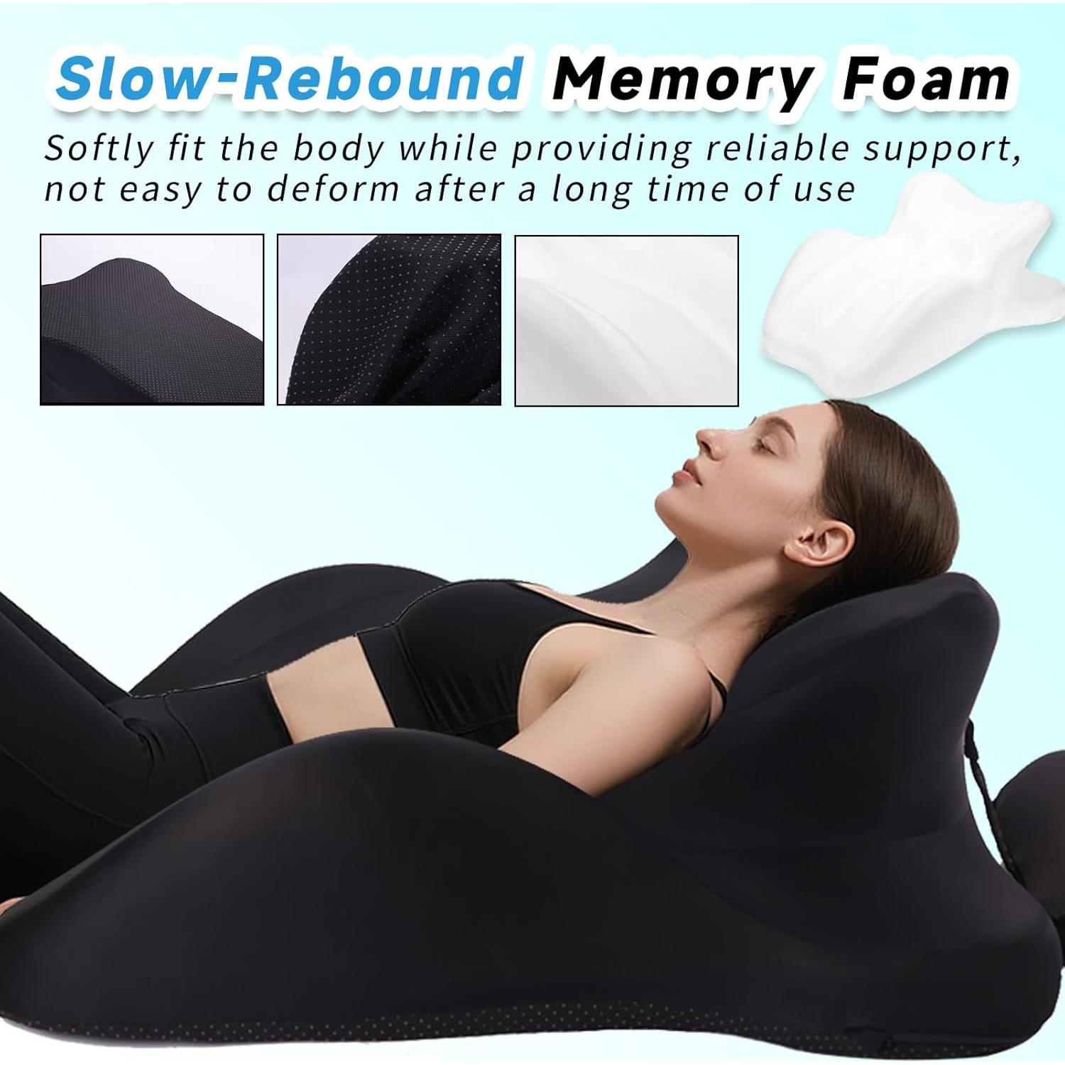 Almohada de Cuña Genérico PZ-001 para Parejas - Espuma Viscoelástica