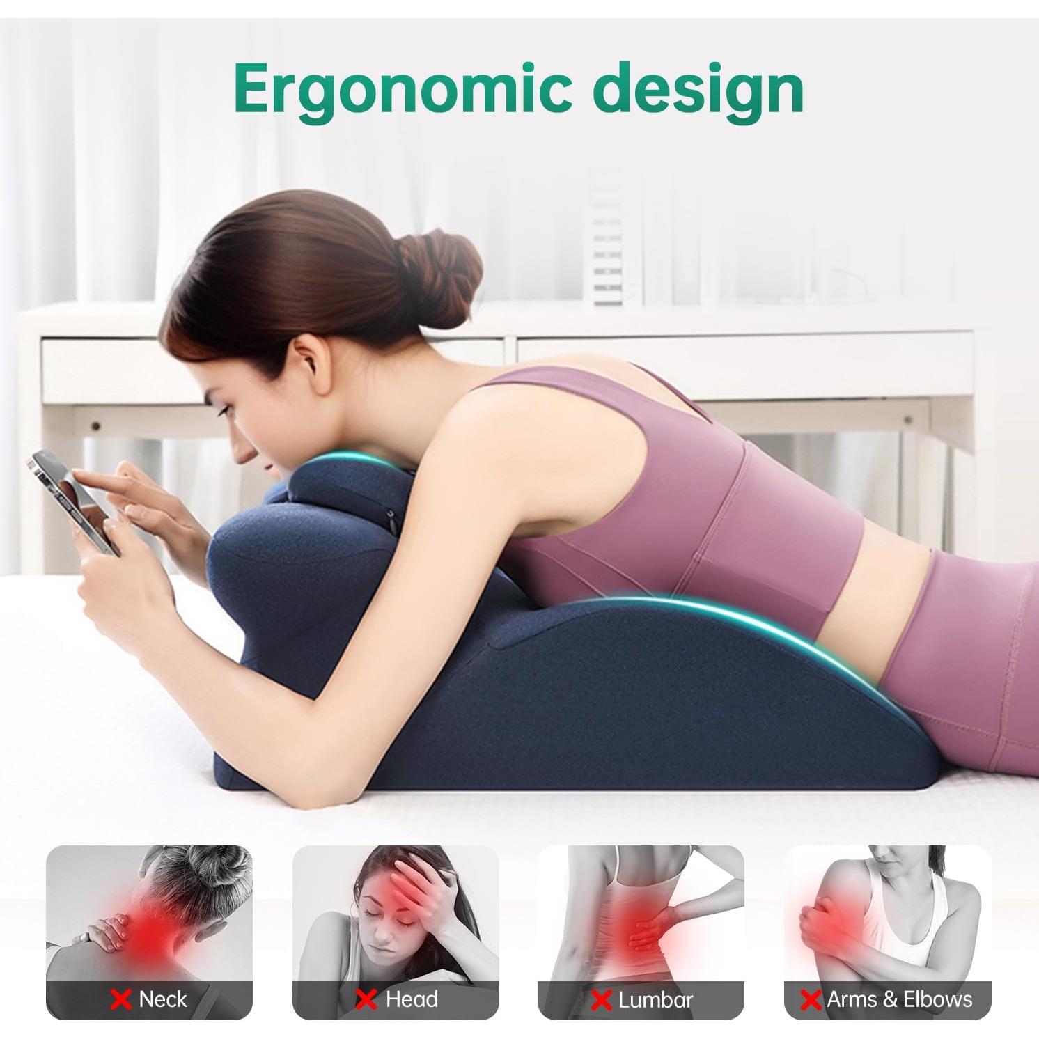 Almohada Ergonómica en Cuña MOONYOOY de Espuma Viscoelástica