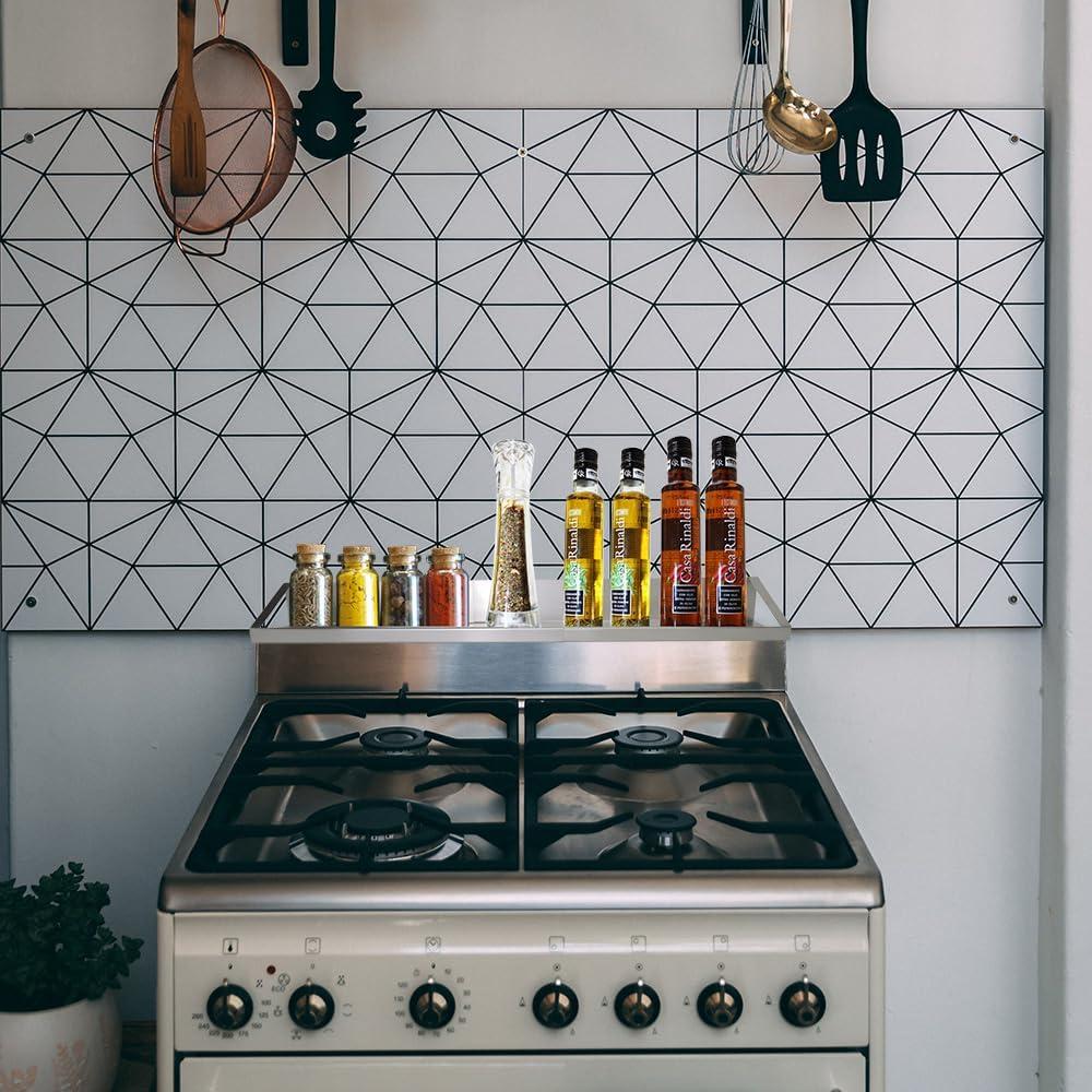 Estante Magnético de Cocina YWZHENYU Ajustable 38-76 cm Acero Inoxidable