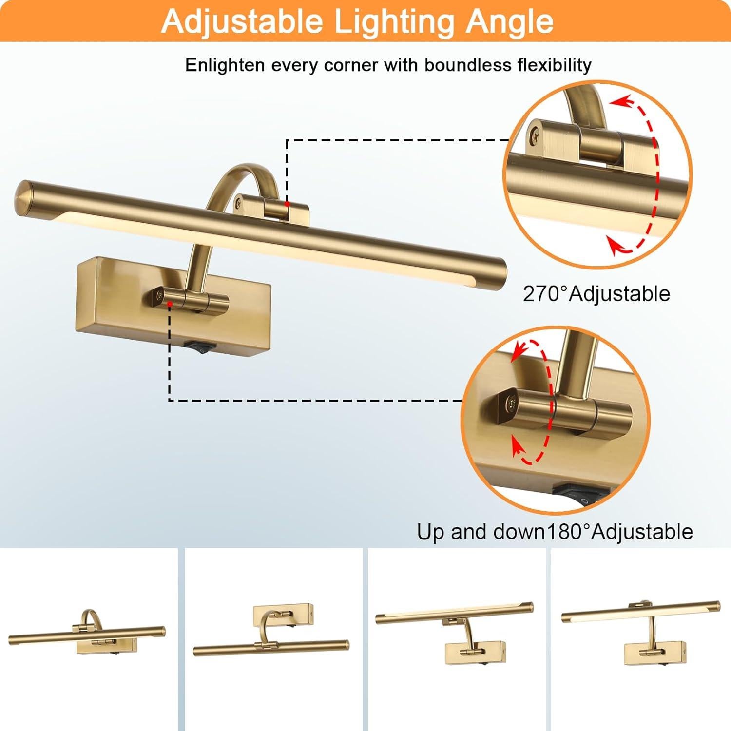 Luz de Imagen LED Inalámbrica Tassuowell 40 cm con Control Remoto