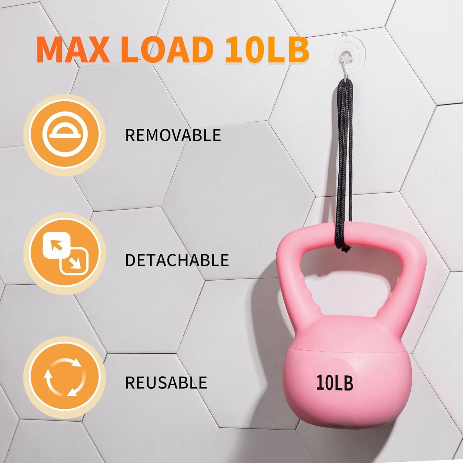 Ganchos de Ventosa Reutilizables Scaups - 18 Piezas 4.49cm