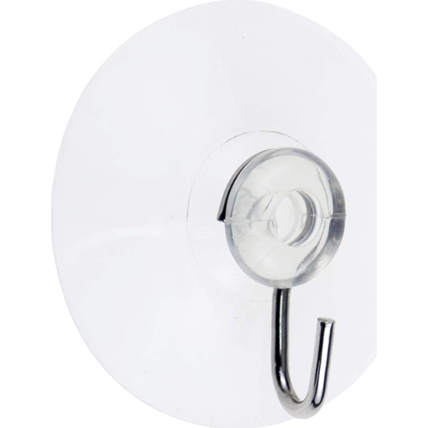 Ganchos de Ventosa Yesland 80 Pcs Transparentes 4.5 cm