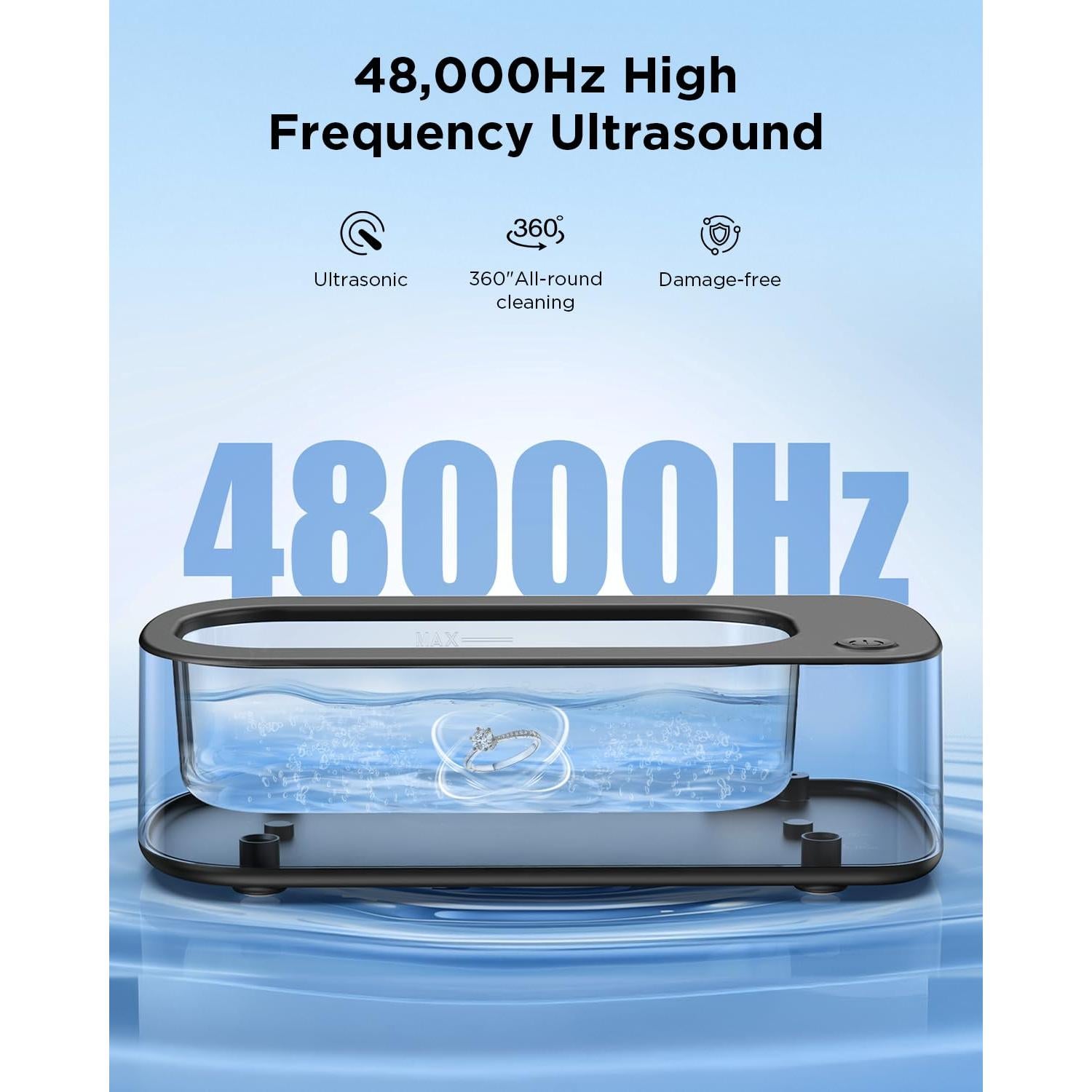 Limpiadora Ultrasónica de Joyas 350ml - Guangdong Miaoding