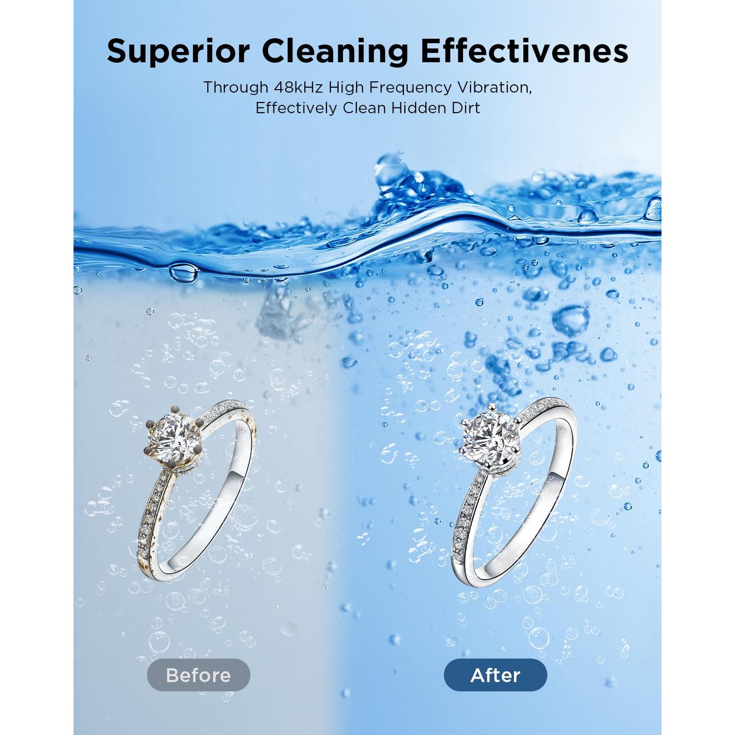 Limpiadora Ultrasónica de Joyas 350ml - Guangdong Miaoding