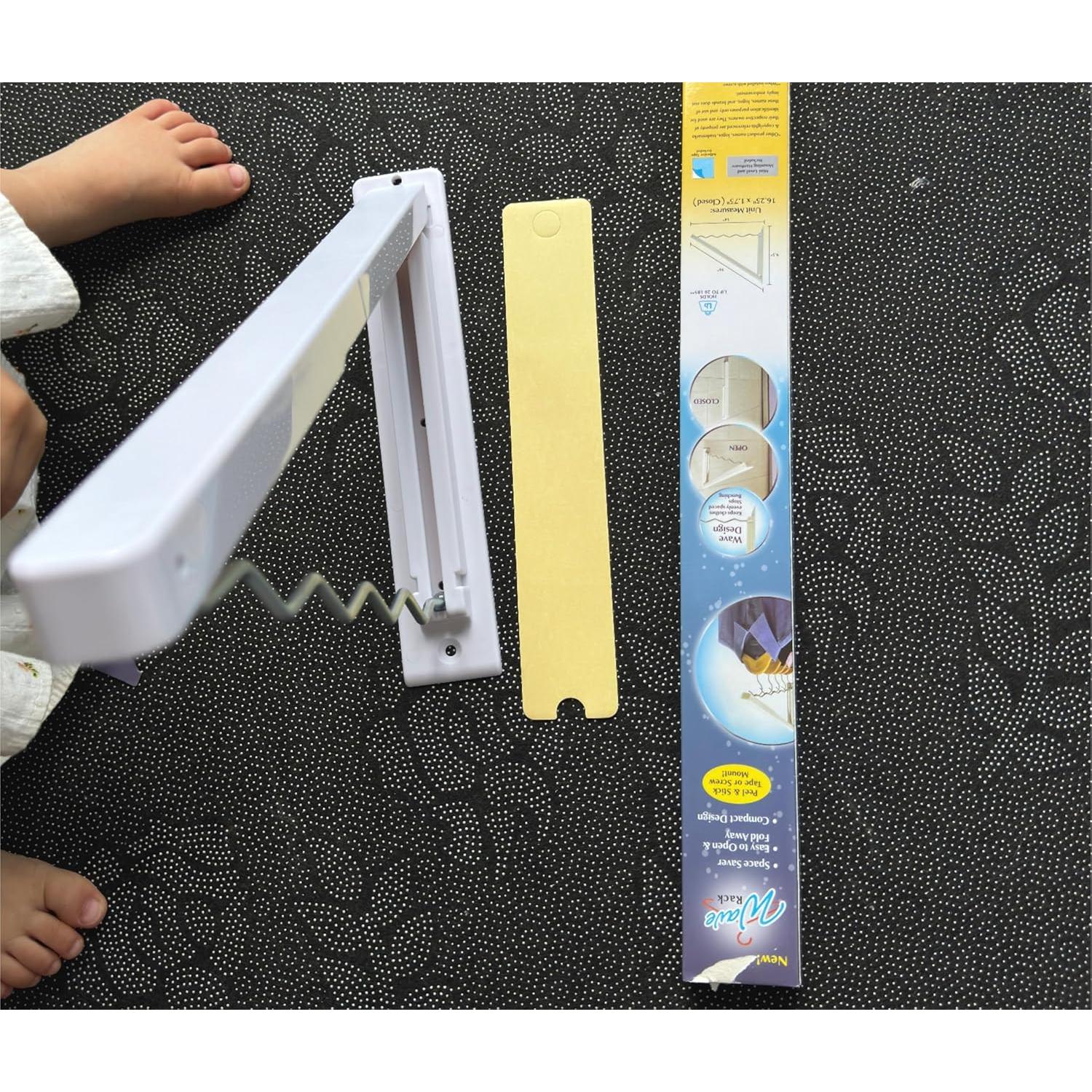 Estante de Secado de Ropa Plegable Qingguaoguao 42.2cm