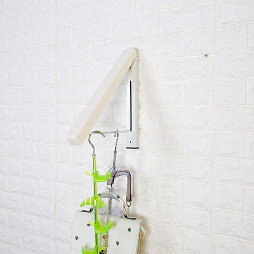 Perchero Plegable Montado en Pared MXFDOKD Blanco 5kg