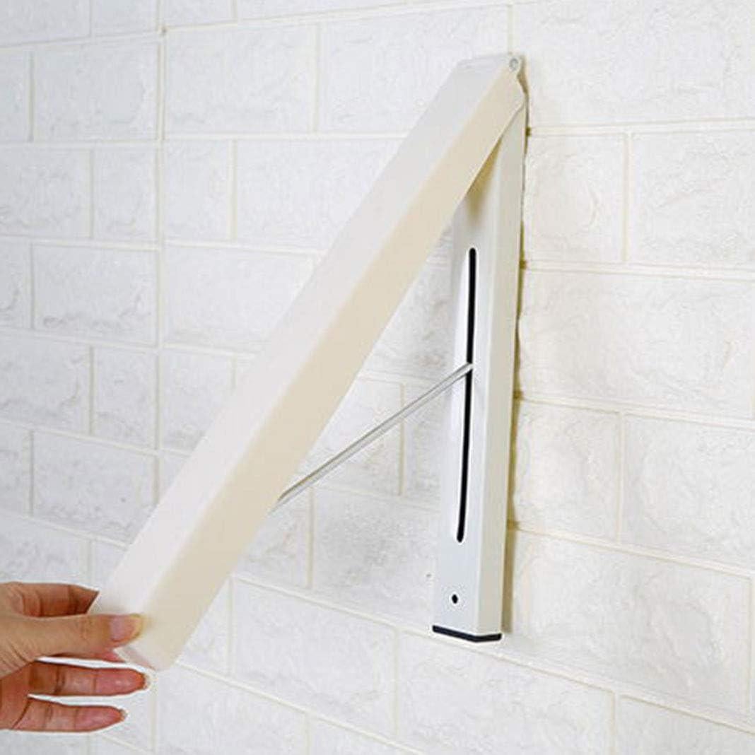 Perchero Plegable Montado en Pared MXFDOKD Blanco 5kg