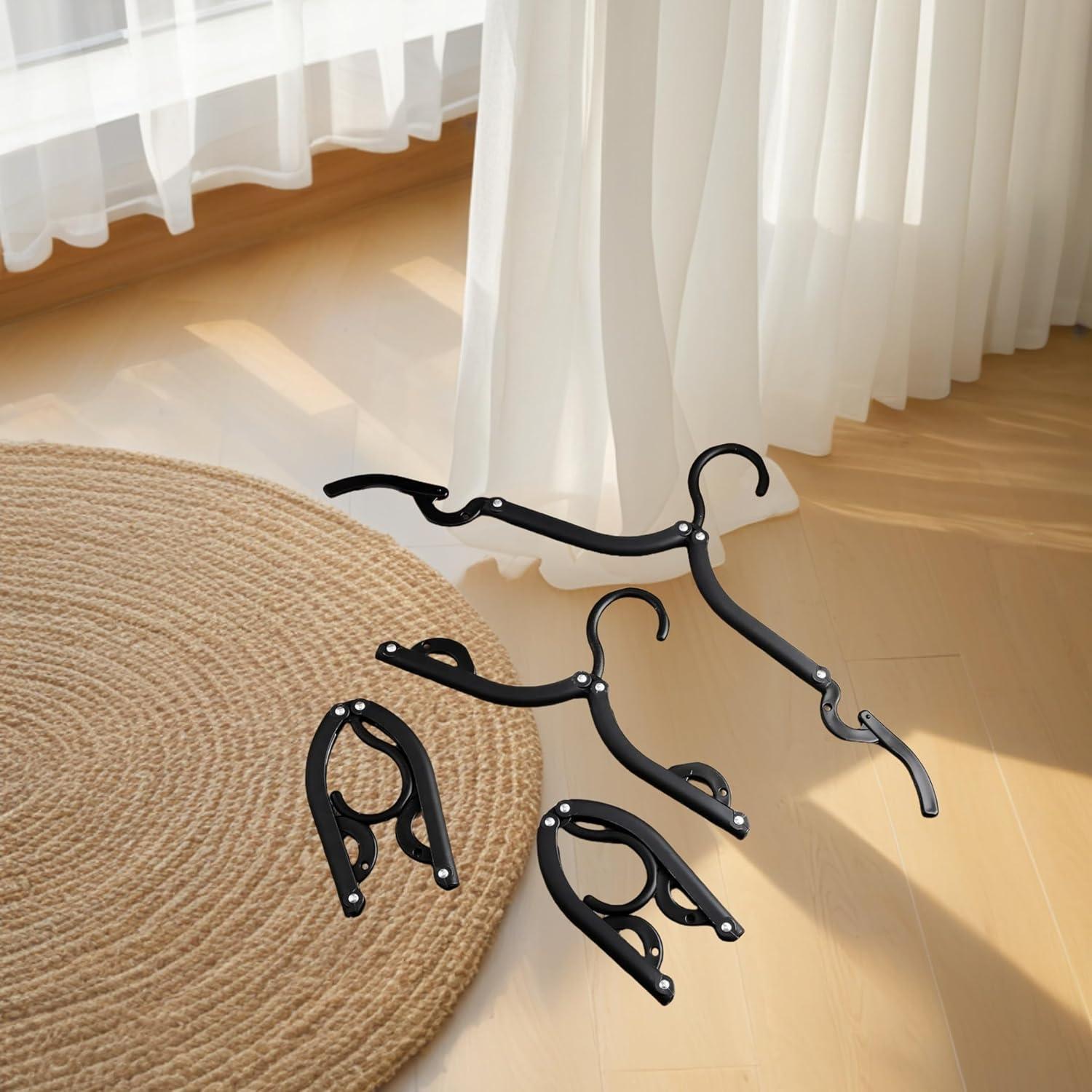 10 Perchas Plegables de Viaje FlyNautics - Ahorra Espacio