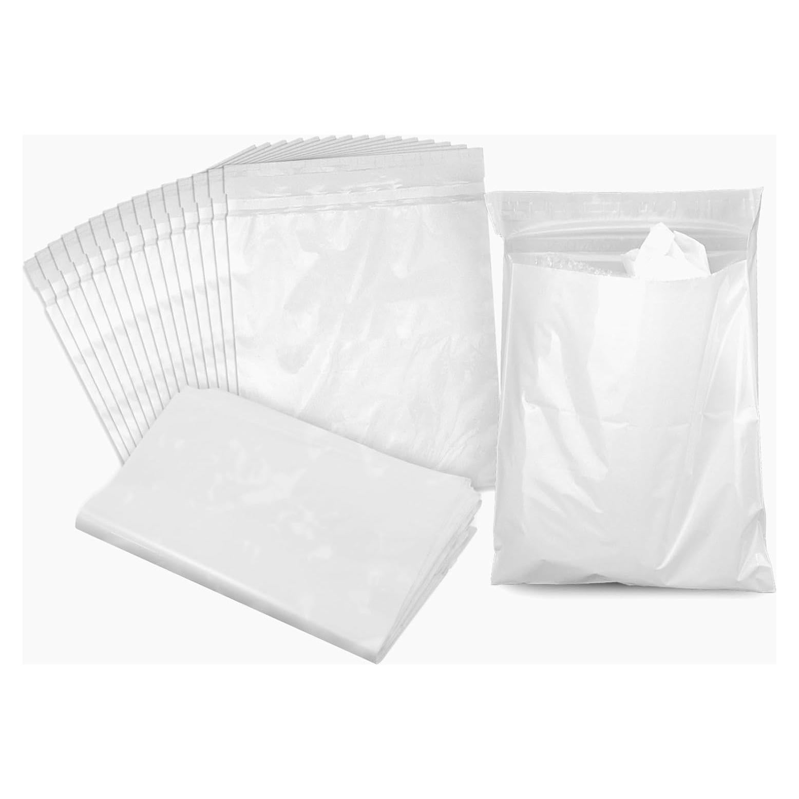 Bolsas de Basura Desechables Klyuqoz 100 Unidades 30.9x24.9cm