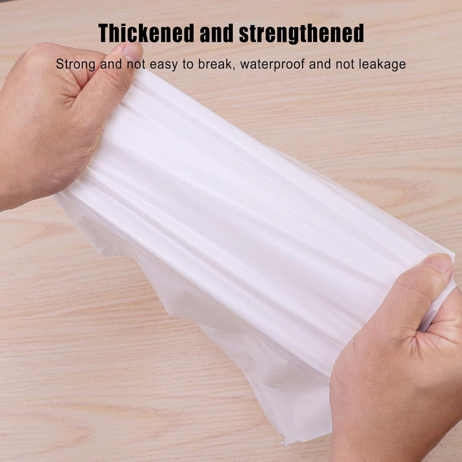 Bolsas de Basura Desechables Klyuqoz 100 Unidades 30.9x24.9cm